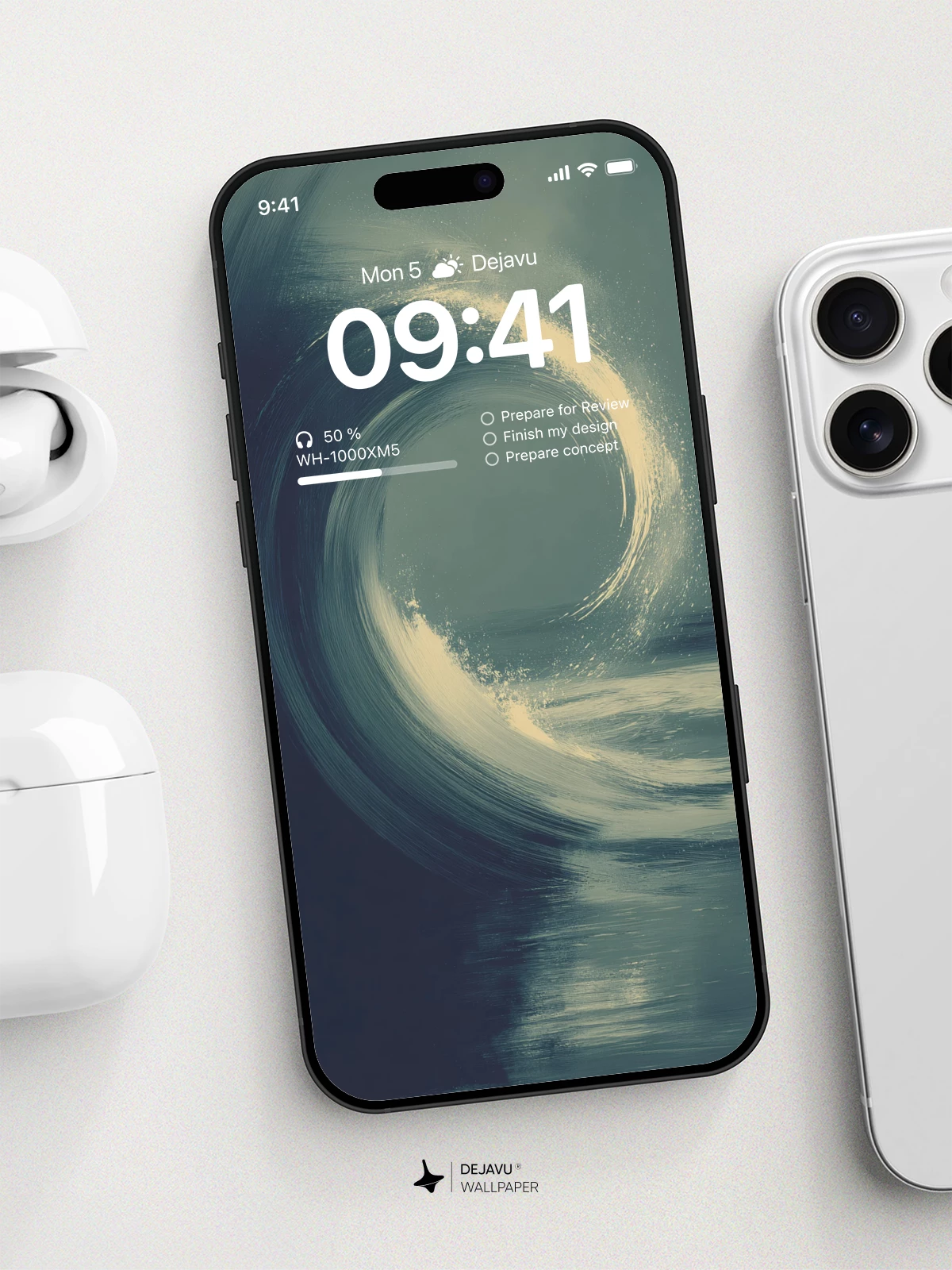 Ocean Wave Wallpaper 4K for iPhone Lock Screen