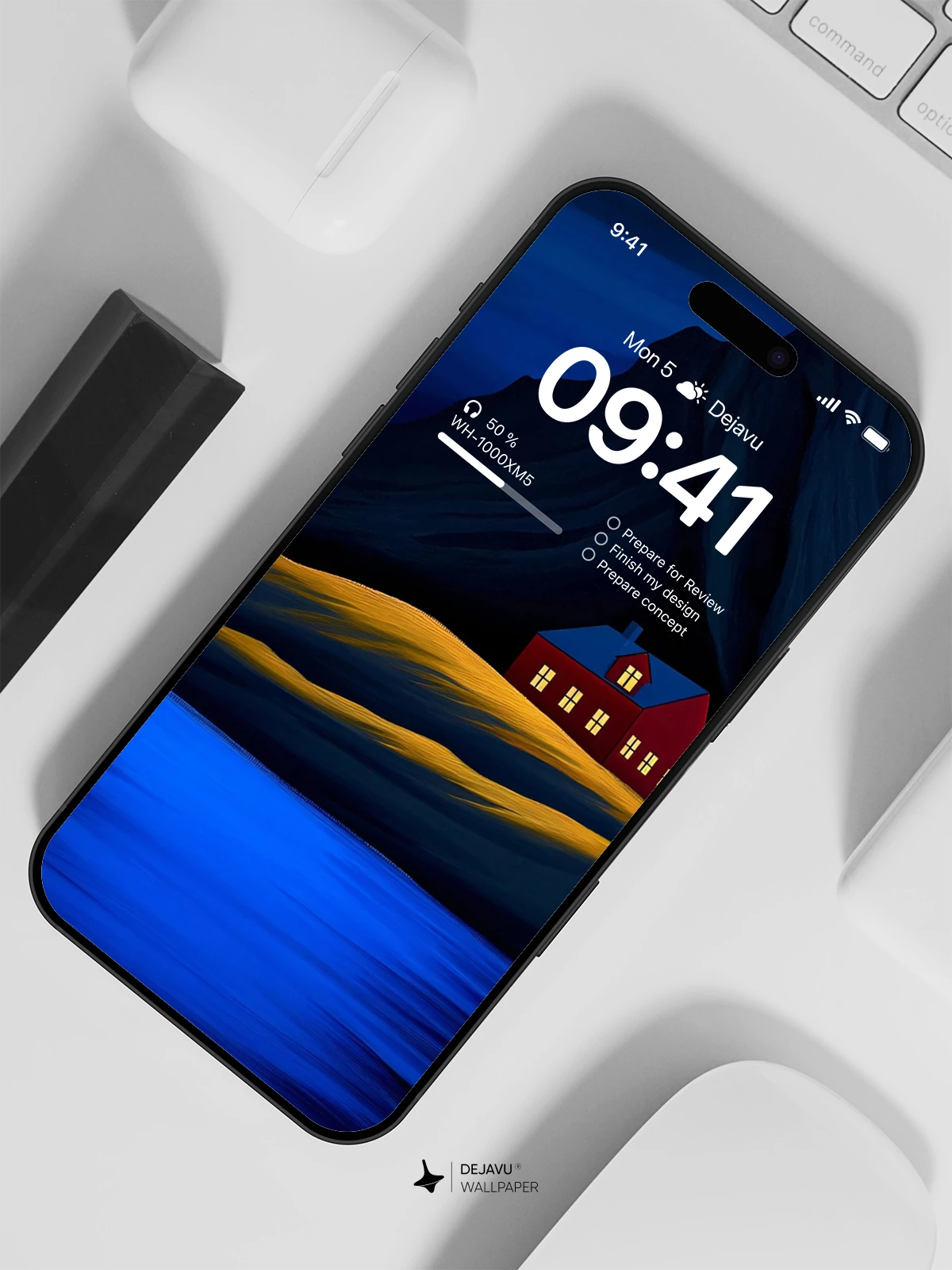 Night House Wallpaper 4K for iPhone Lock Screen