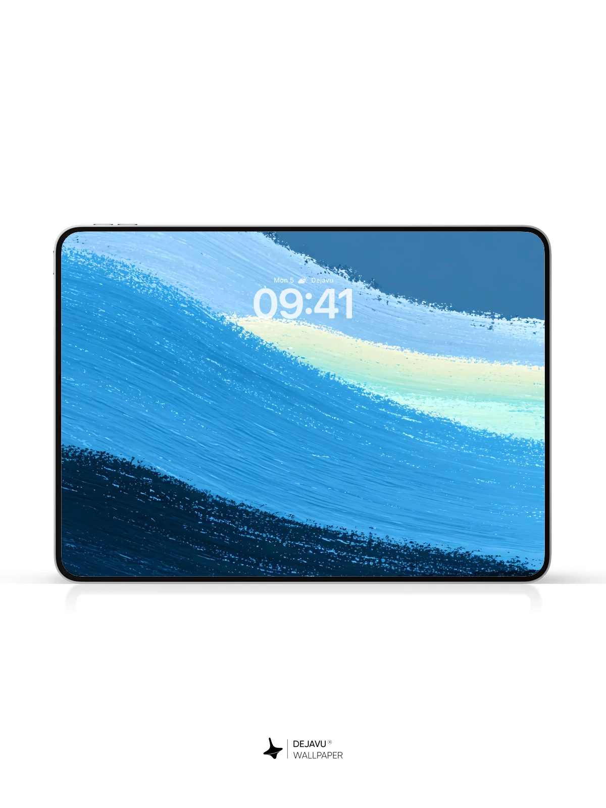 Blue Wave Wallpaper 4K for iPhone Lock Screen