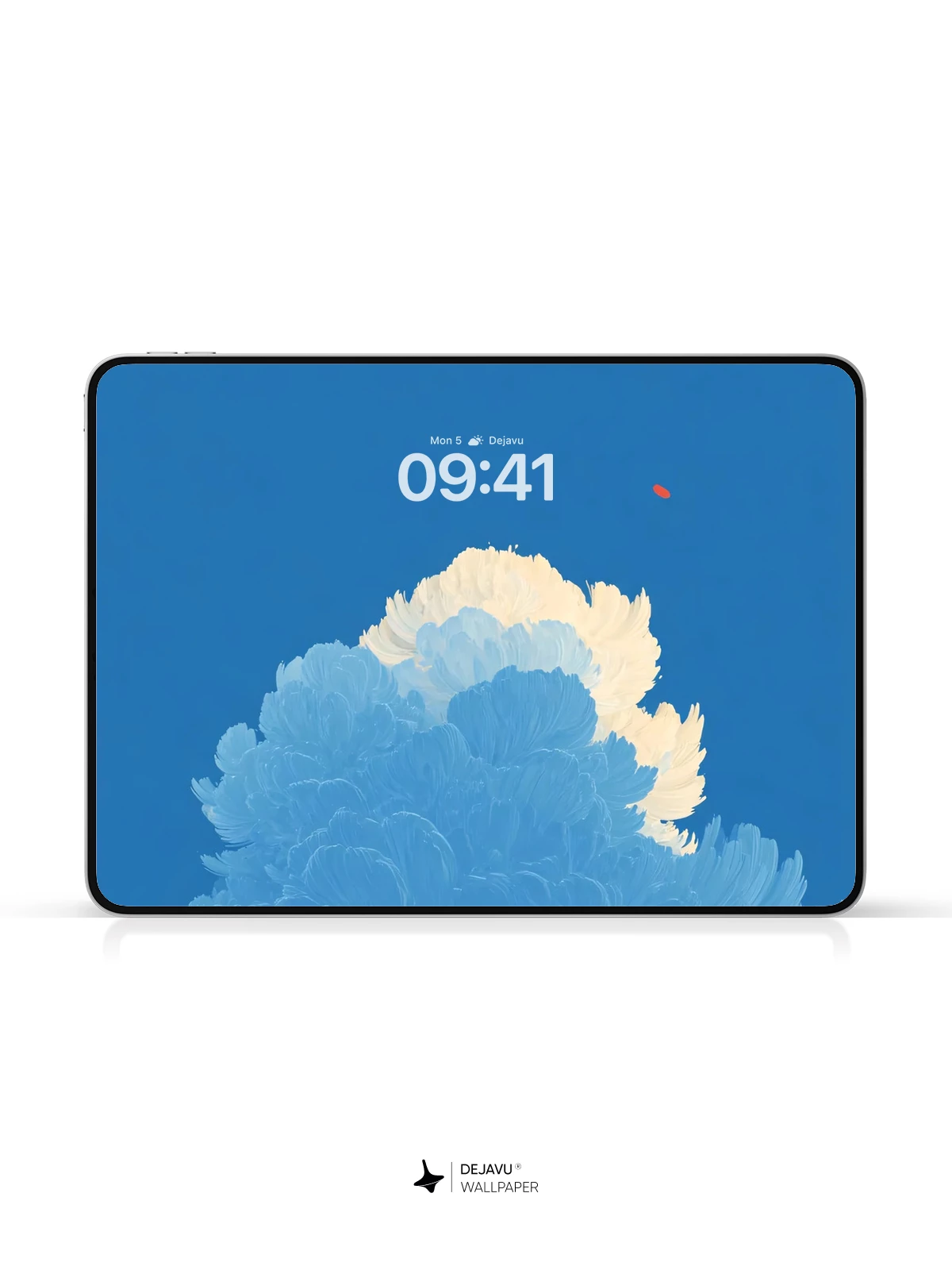 Blue Cloud Wallpaper 4K for iPhone Lock Screen