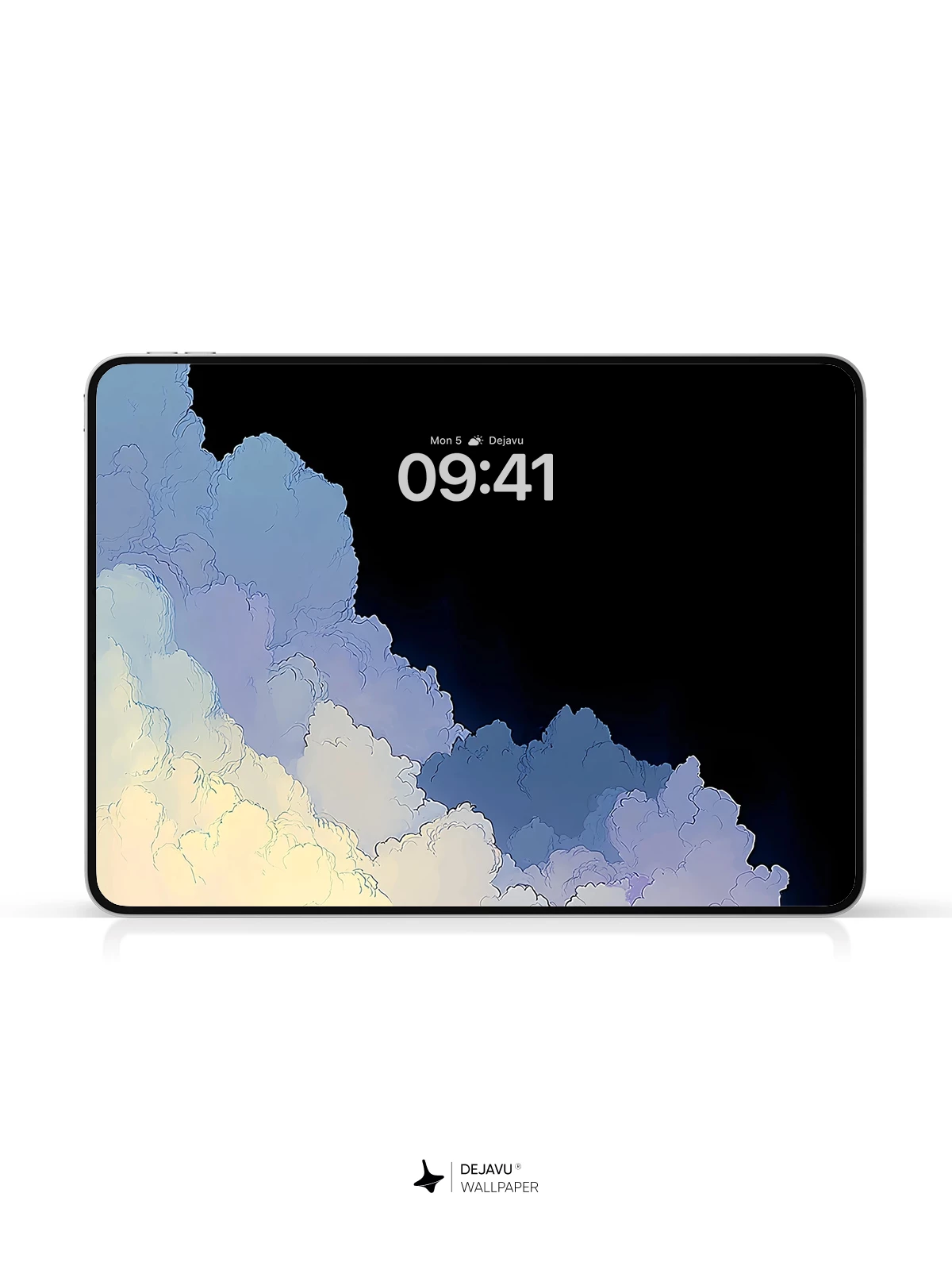 Abstract Cloud Gradient Wallpaper 4K for Mobile Background