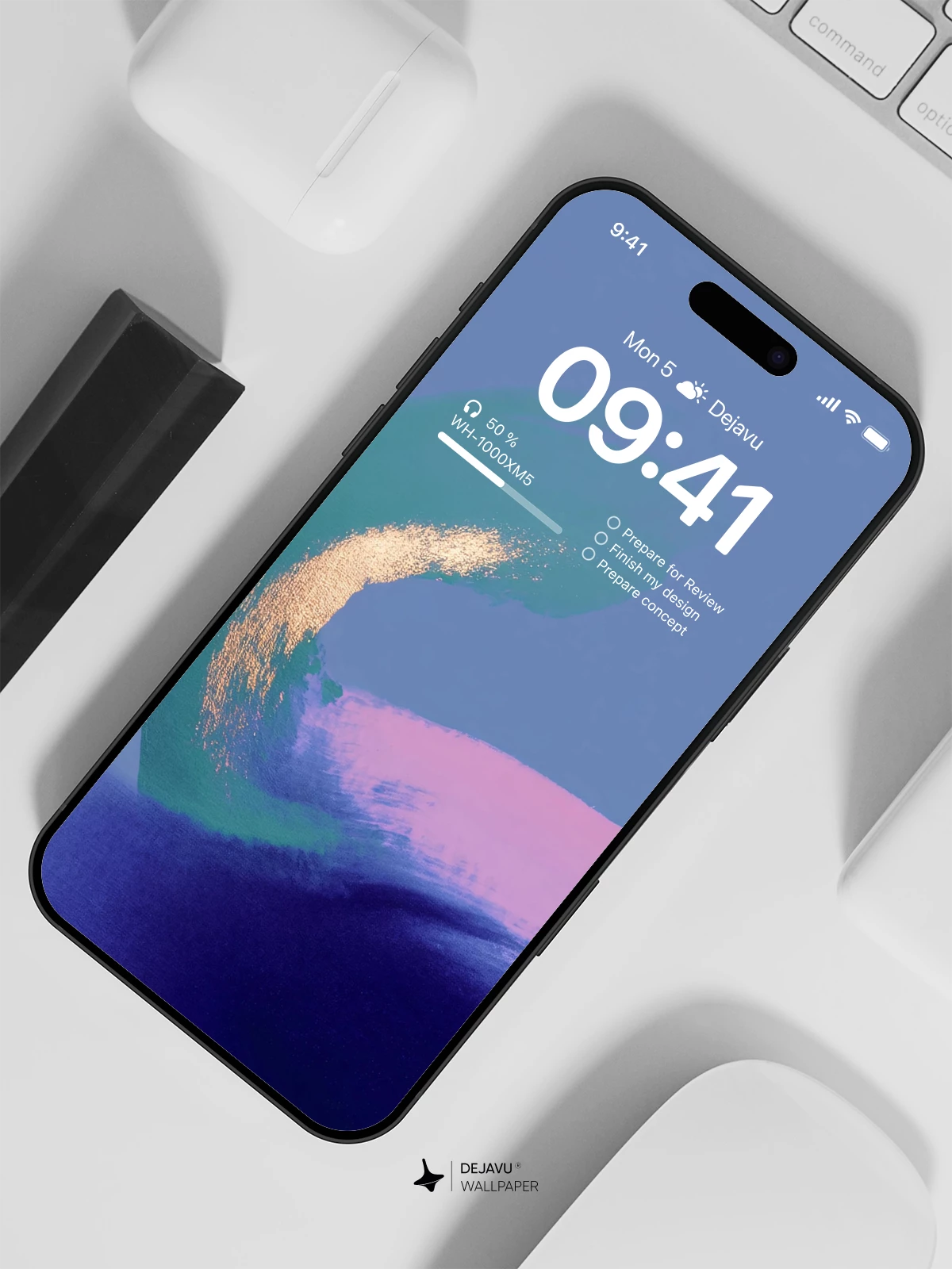 Abstract Colorful Wallpaper 4K for iPhone Lock Screen