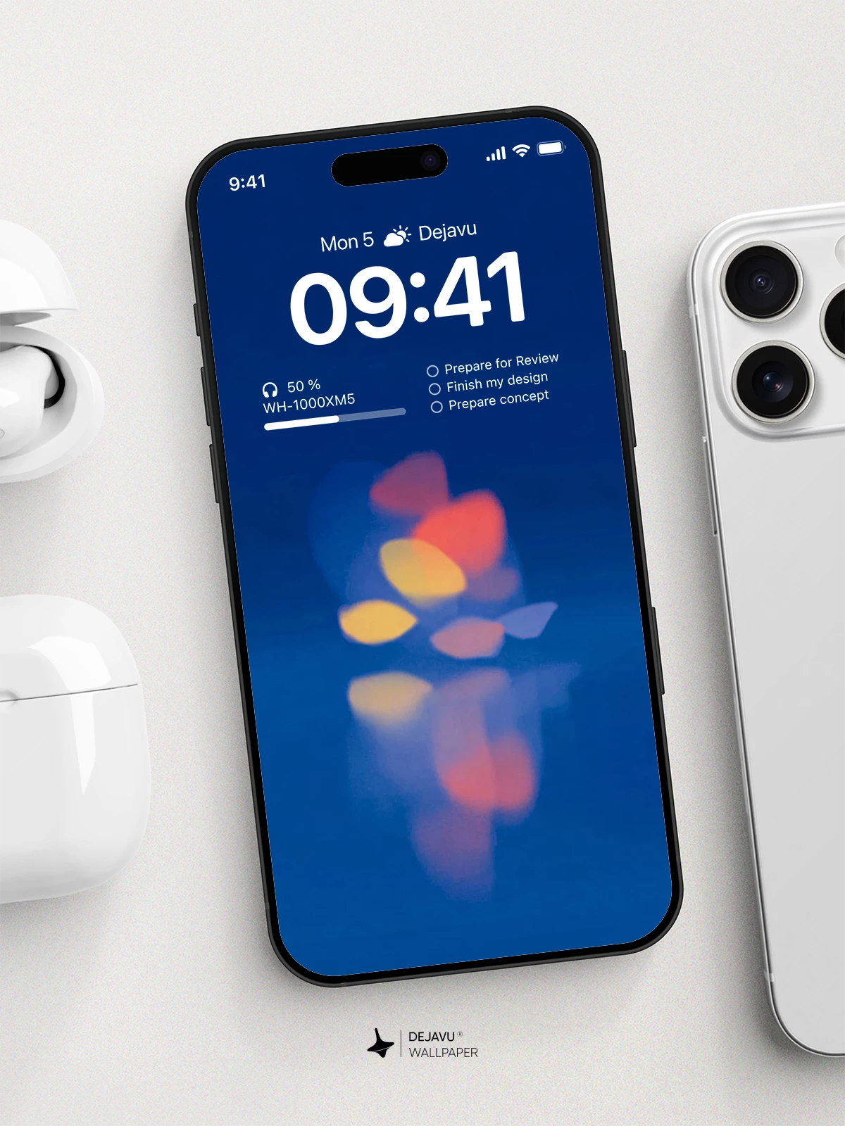 Abstract Light Blur Wallpaper 4K for iPhone Lock Screen