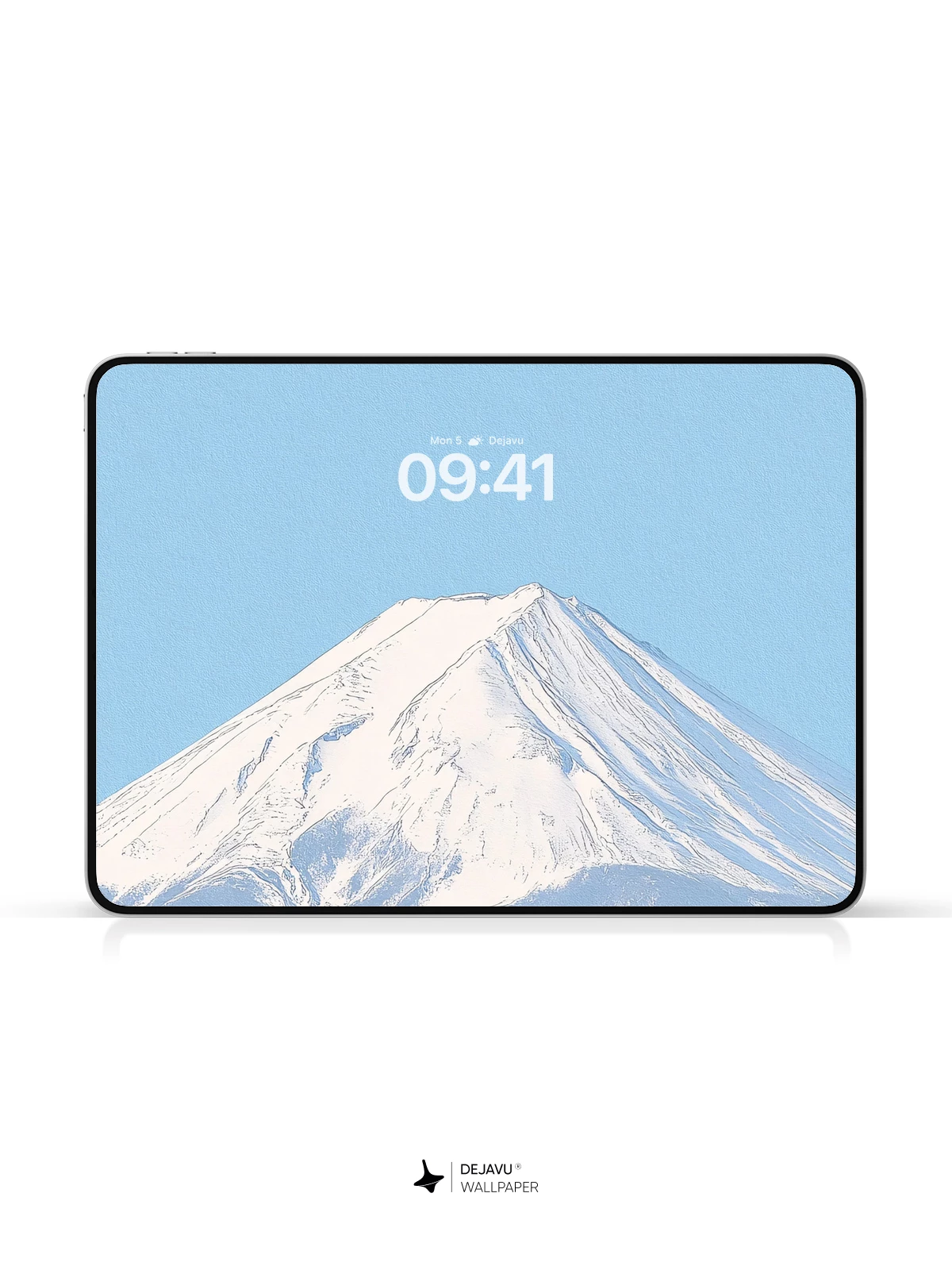 富士山樱花背景4K壁纸 iPhone锁屏