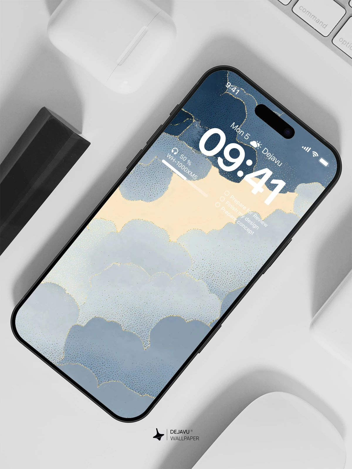 Cloudy Sky Wallpaper 4K for iPhone Lock Screen