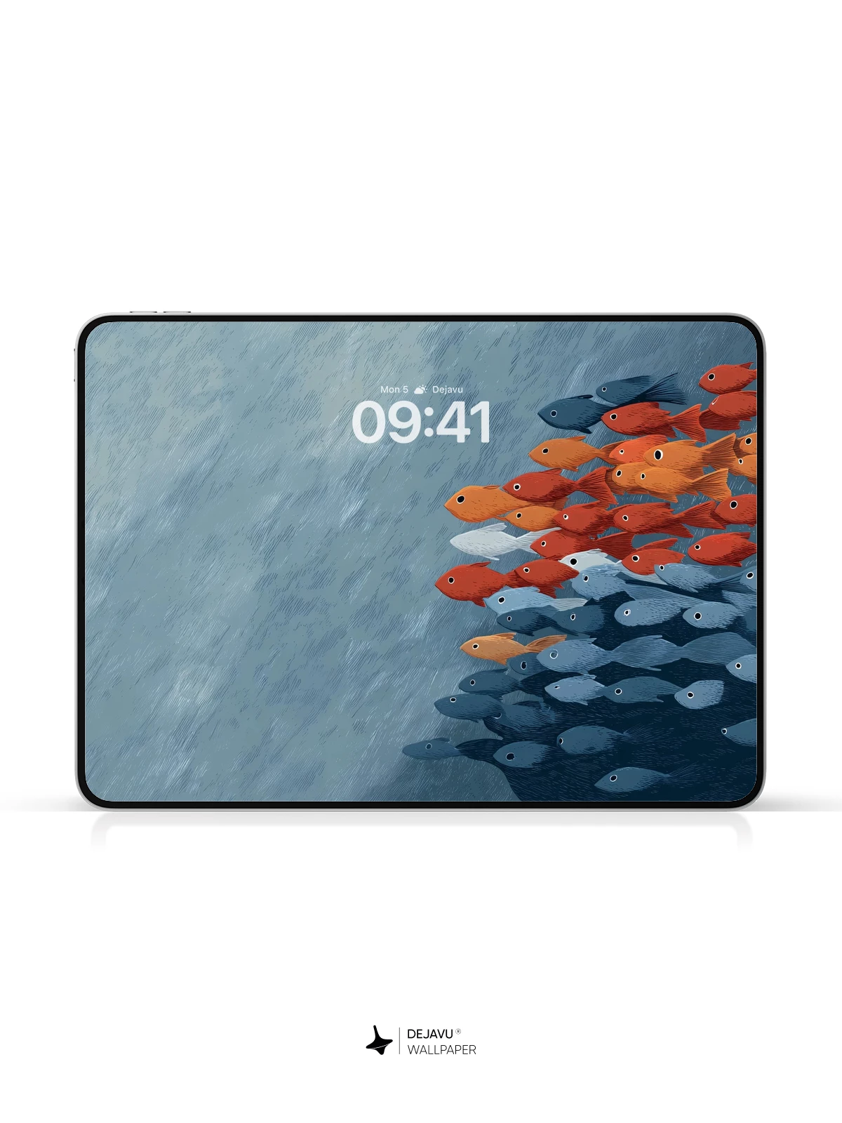 School of Fish Wallpaper 4K for Mobile Background