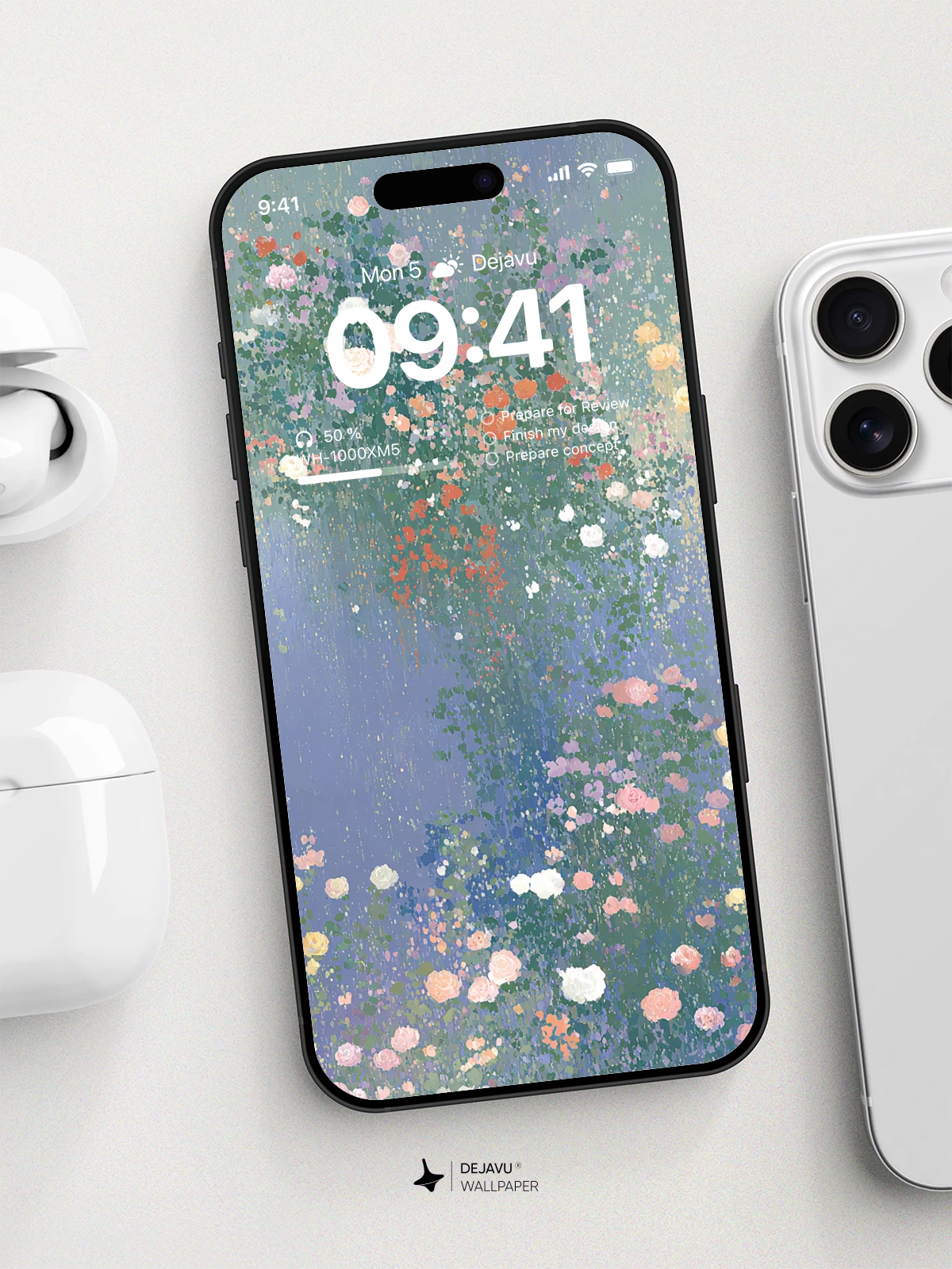 Floral Wallpaper 4K for iPhone Lock Screen