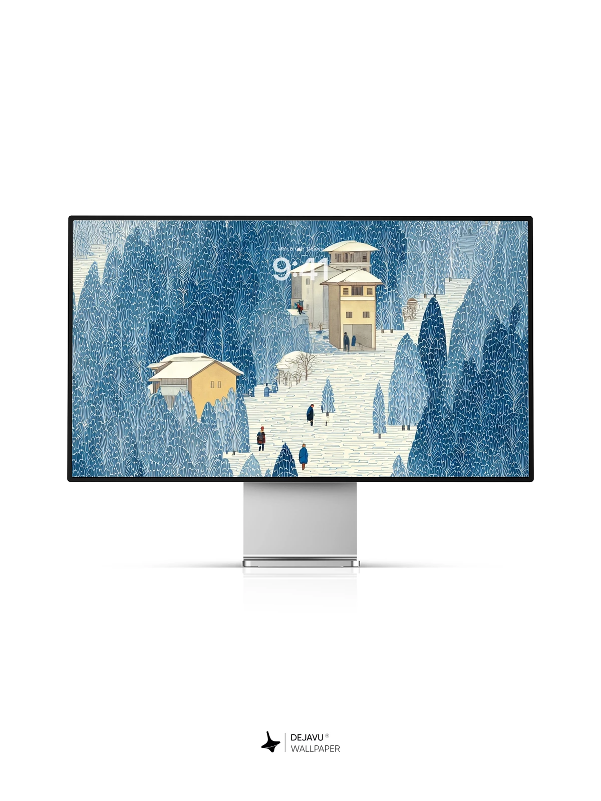 Snowy Forest Wallpaper 4K for iPhone Lock Screen