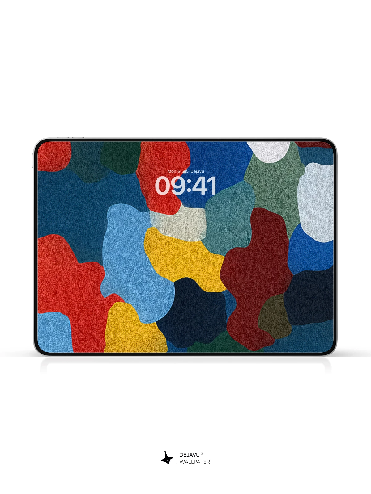 Colorful Abstract Shapes Wallpaper 4K for Mobile Background