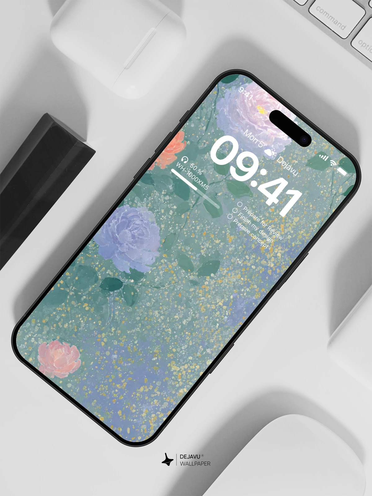 Floral Wallpaper 4K for iPhone Lock Screen