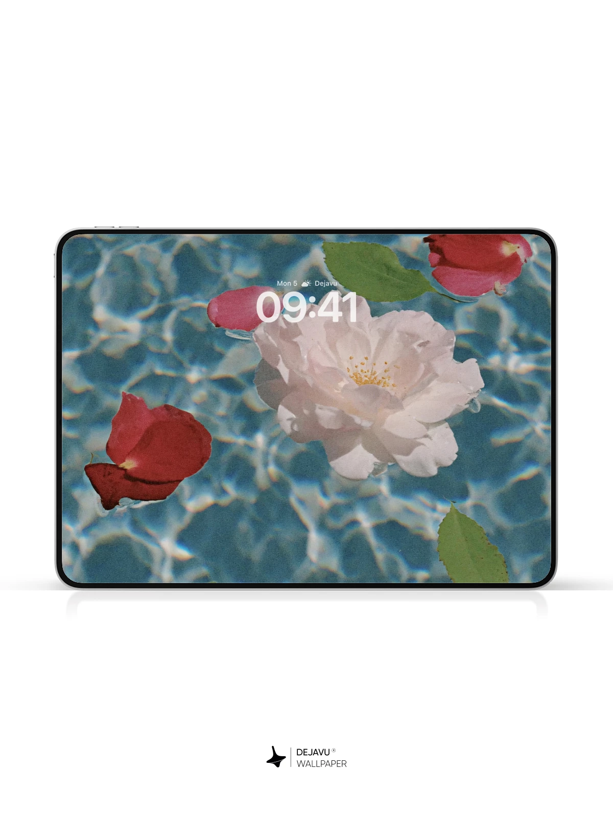 Floating Rose Petals Wallpaper 4K for iPhone Lock Screen