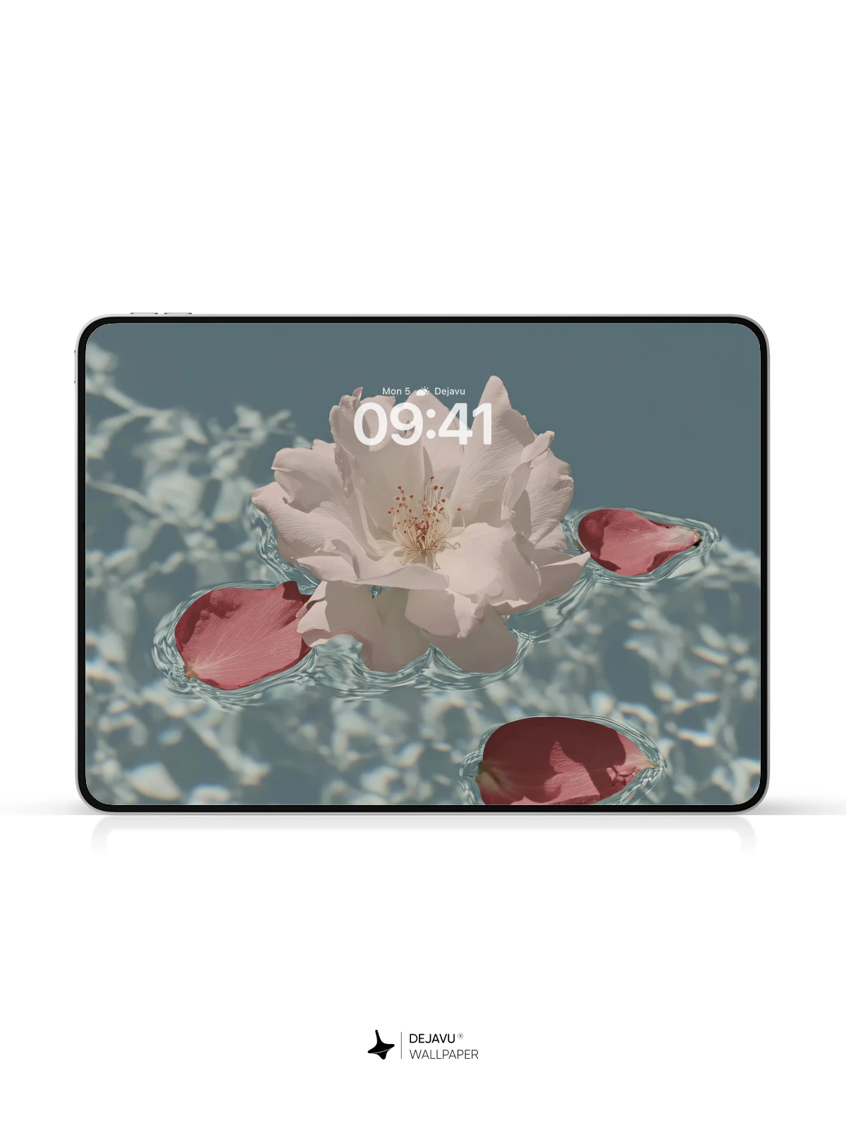 Floating Rose Petals Wallpaper 4K for iPhone Lock Screen