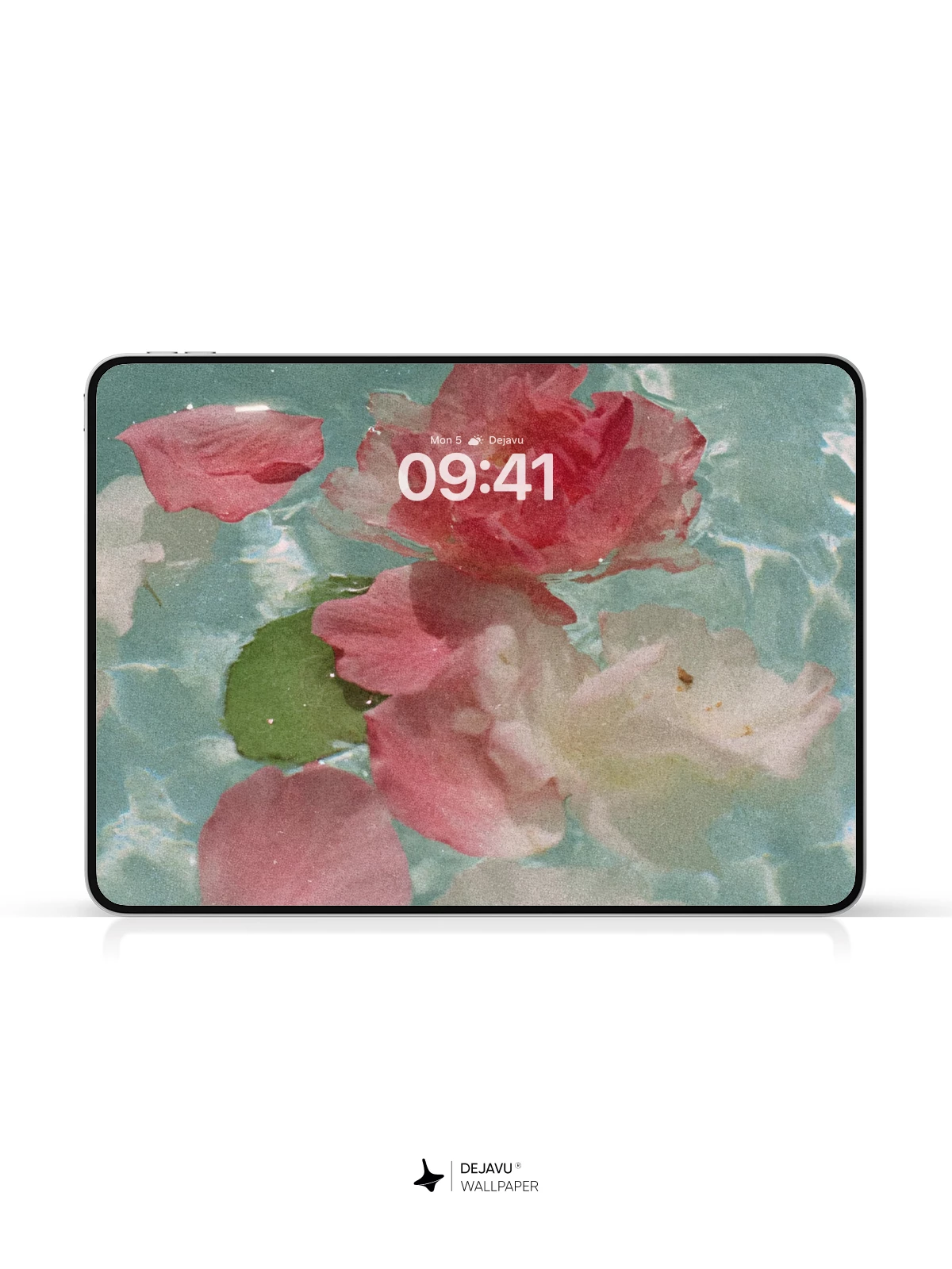 Floating Rose Petals Wallpaper 4K for iPhone Lock Screen