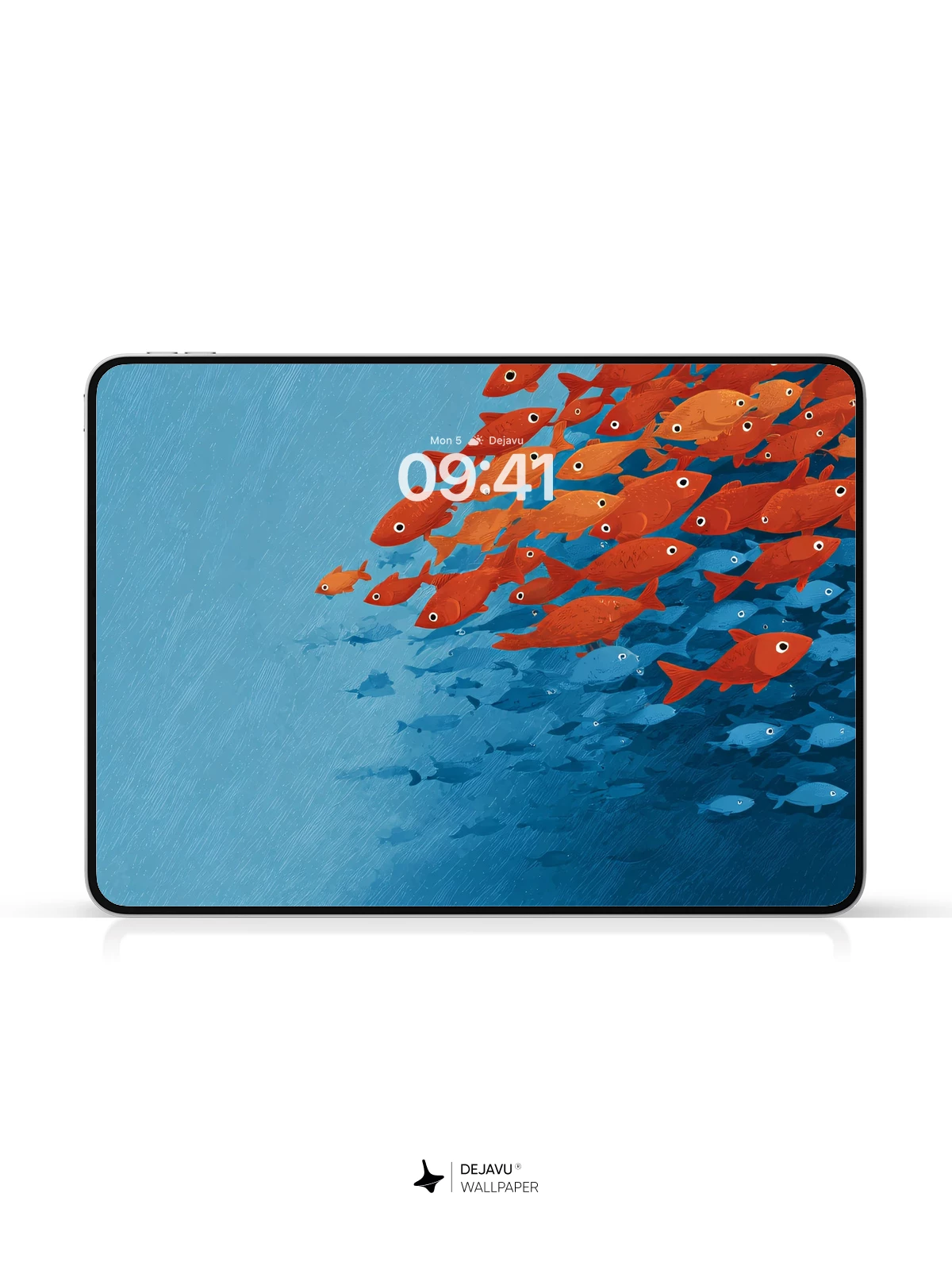 Fish School Wallpaper 4K for iPhone Lock Screen