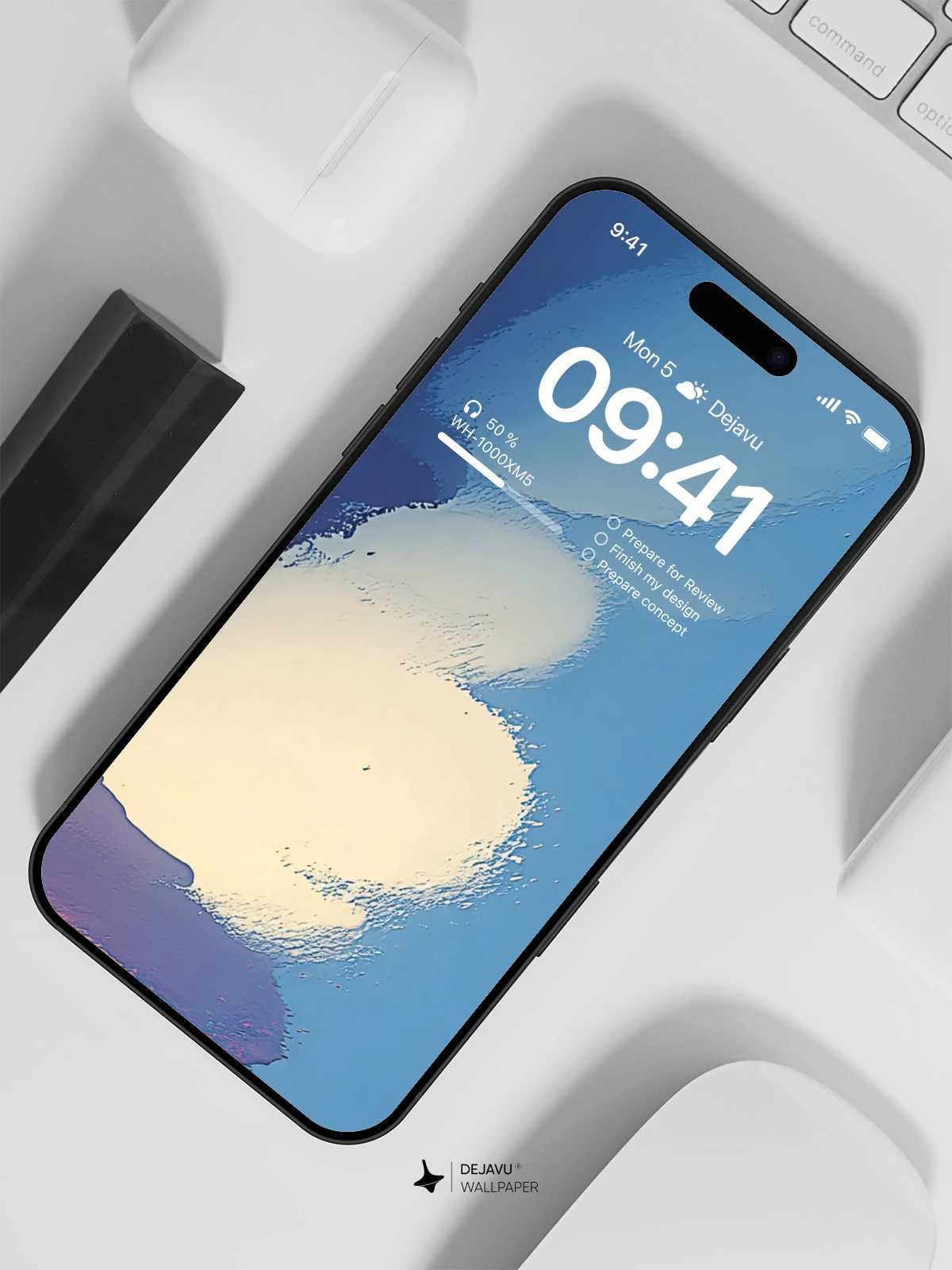 Abstract Colorful Gradient Wallpaper 4K for iPhone Lock Screen