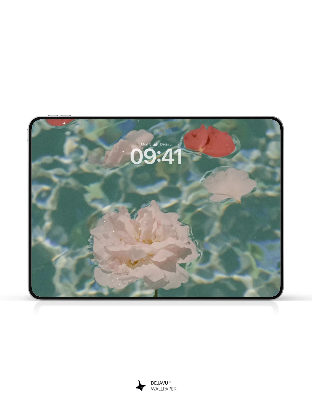Floating Rose Petals Wallpaper 4K for iPhone Lock Screen