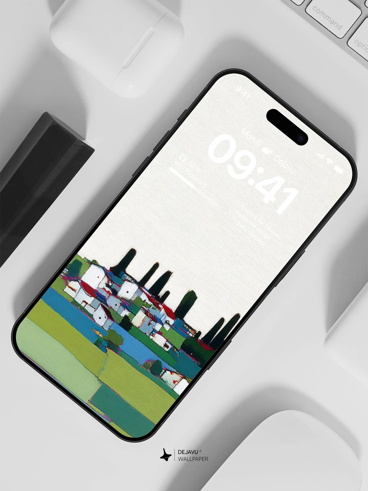 乡村风景壁纸 4K 用于 iPhone 锁屏