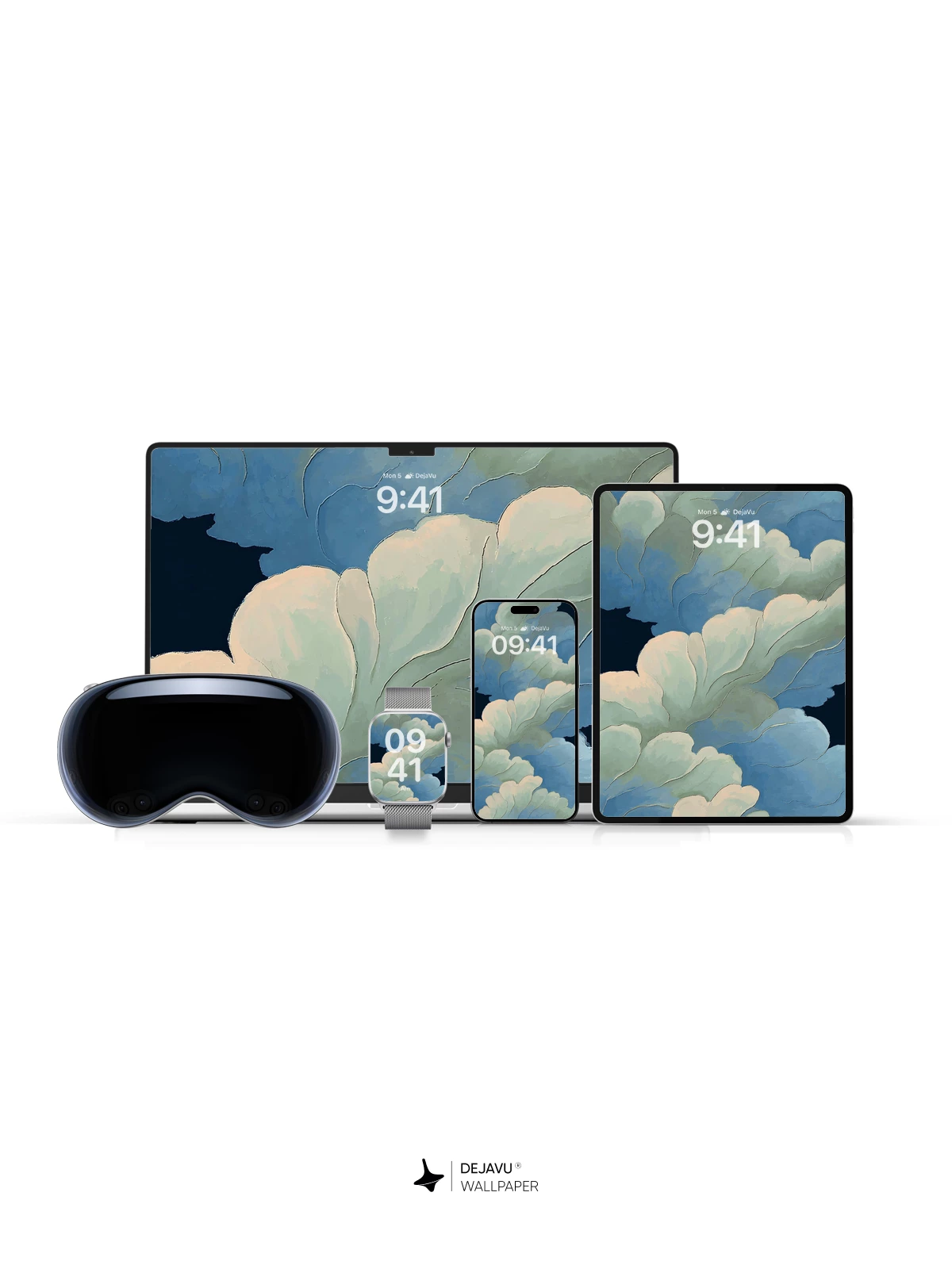 Abstract Cloud Wallpaper 4K for iPhone Lock Screen