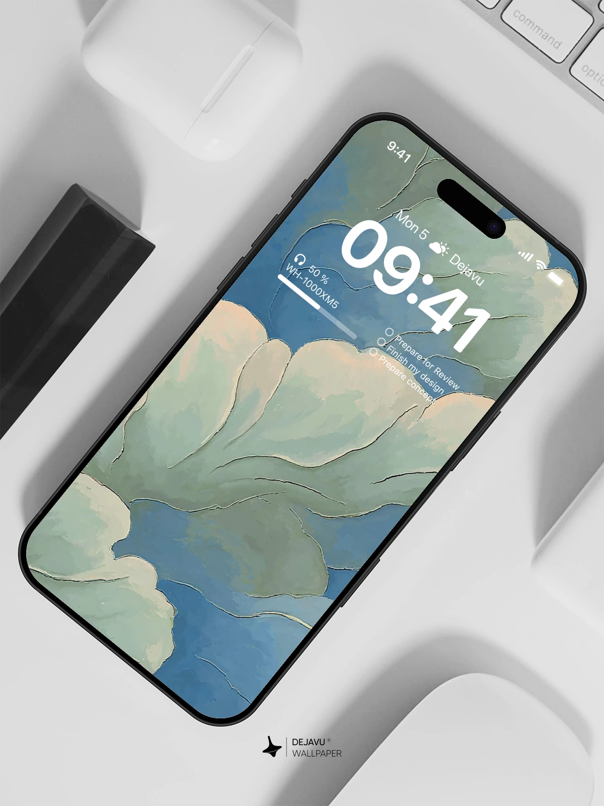 Abstract Cloud Wallpaper 4K for iPhone Lock Screen