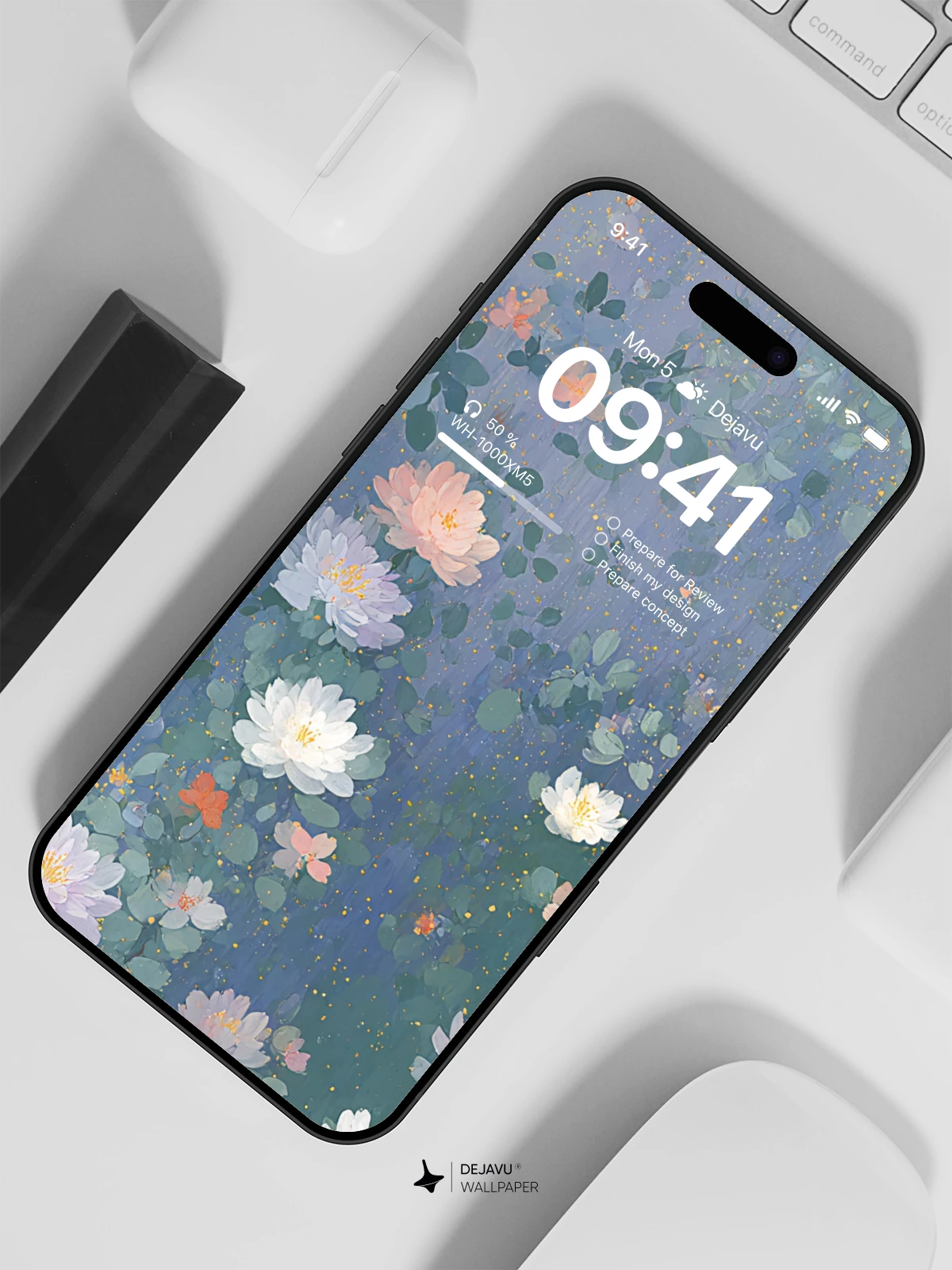 Lotus Flower Wallpaper 4K for iPhone Lock Screen