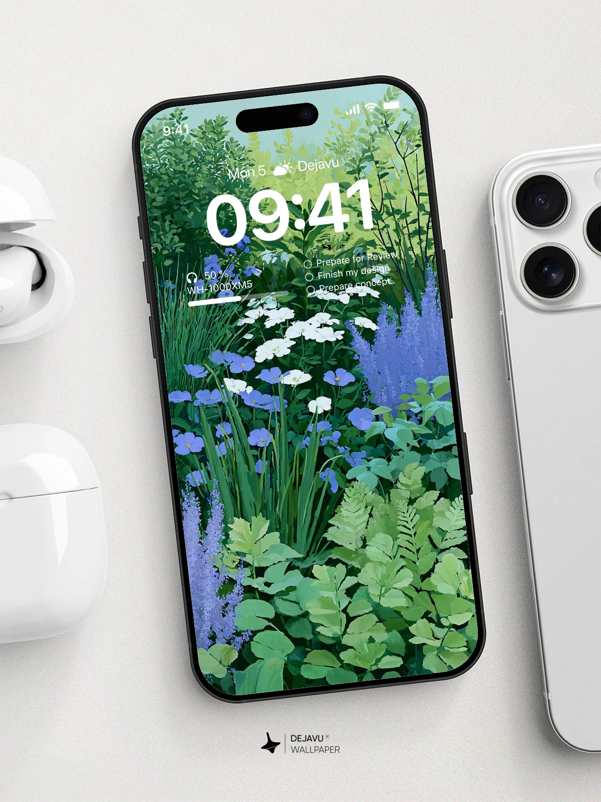 Garden Flowers Wallpaper 4K for Mobile Background