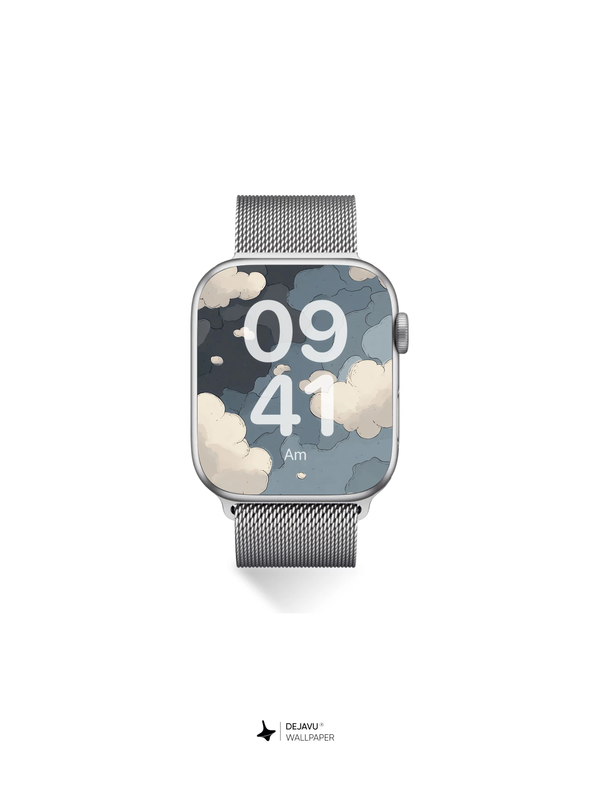 Cartoon Cloud Wallpaper 4K for iPhone Lock Screen