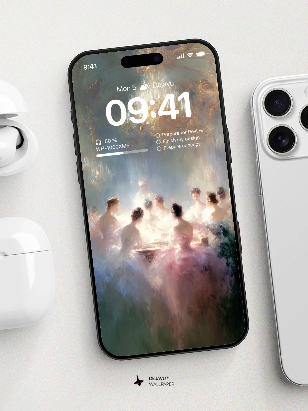 Elegant Ballroom Wallpaper 4K for iPhone Lock Screen