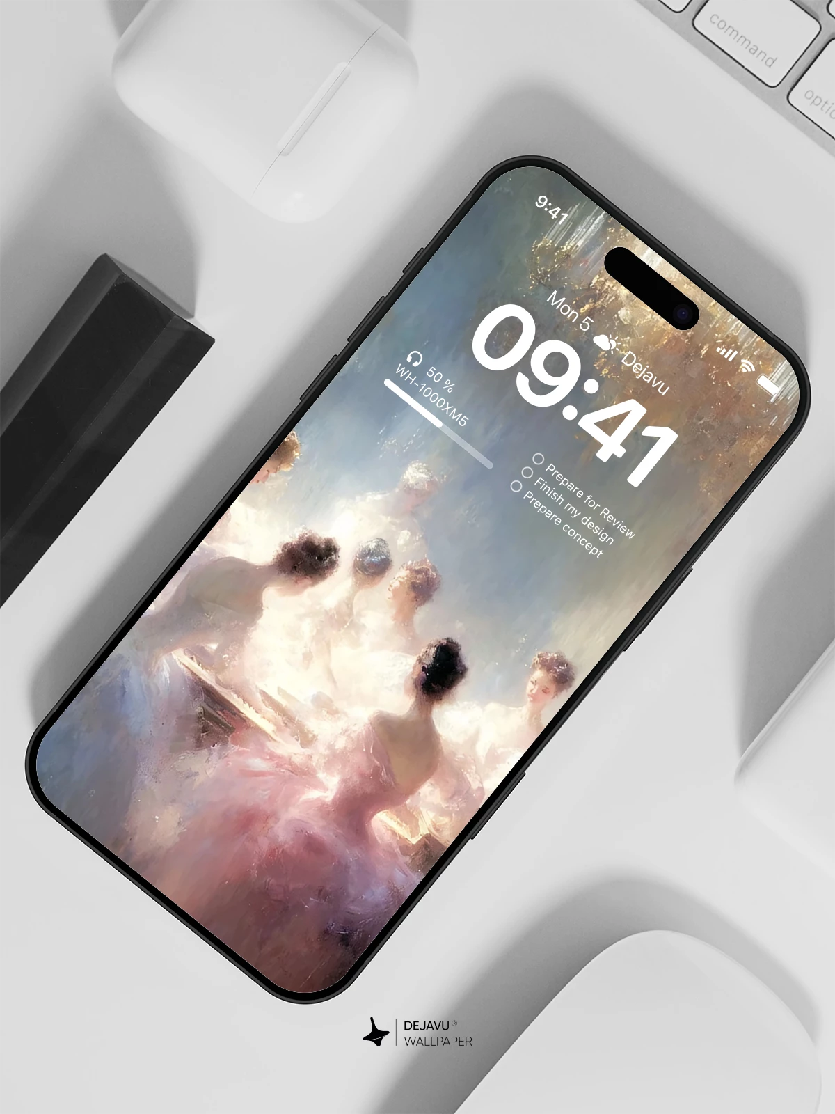 Elegant Ballroom Wallpaper 4K for iPhone Lock Screen