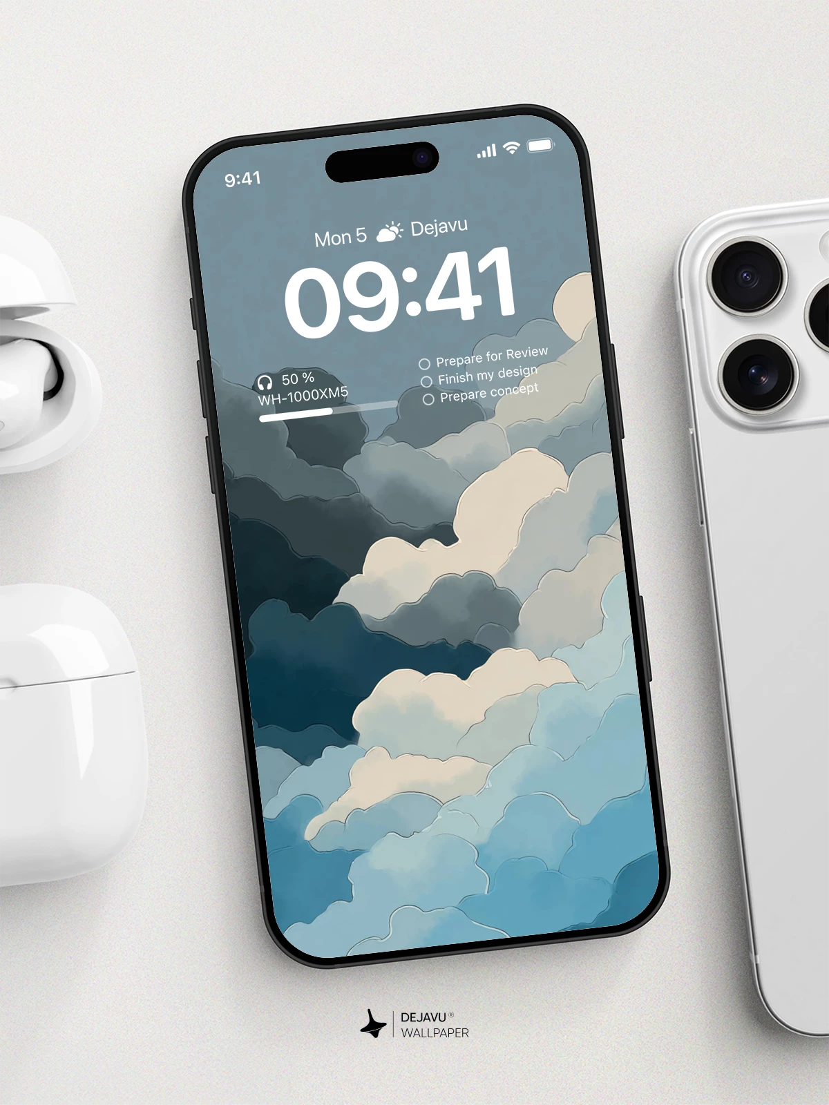 Cloudy Sky Wallpaper 4K for iPhone Lock Screen