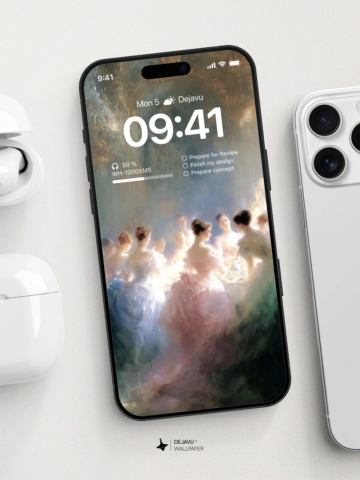 Elegant Ballroom Wallpaper 4K for iPhone Lock Screen