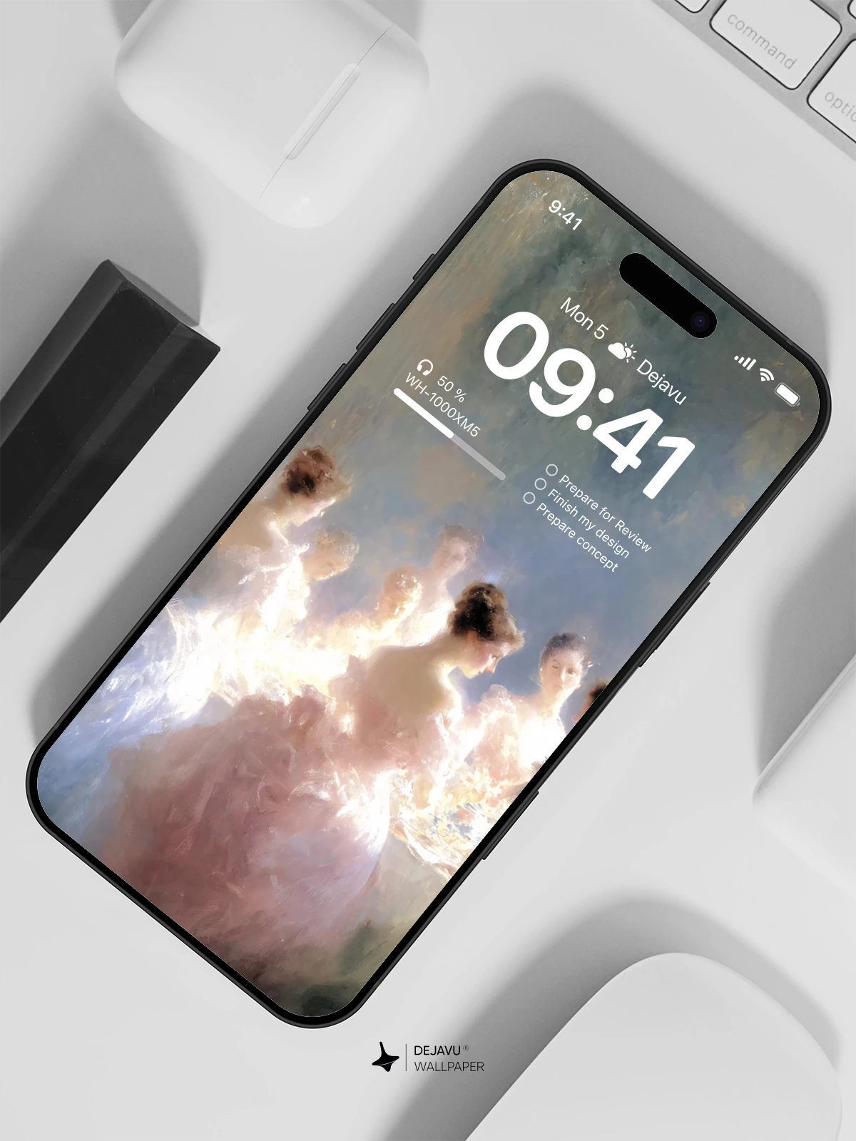 Elegant Ballroom Wallpaper 4K for iPhone Lock Screen