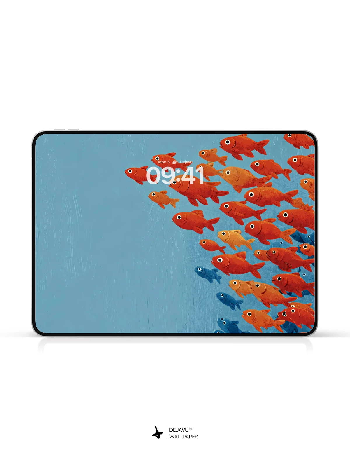Fish School Wallpaper 4K for iPhone Lock Screen