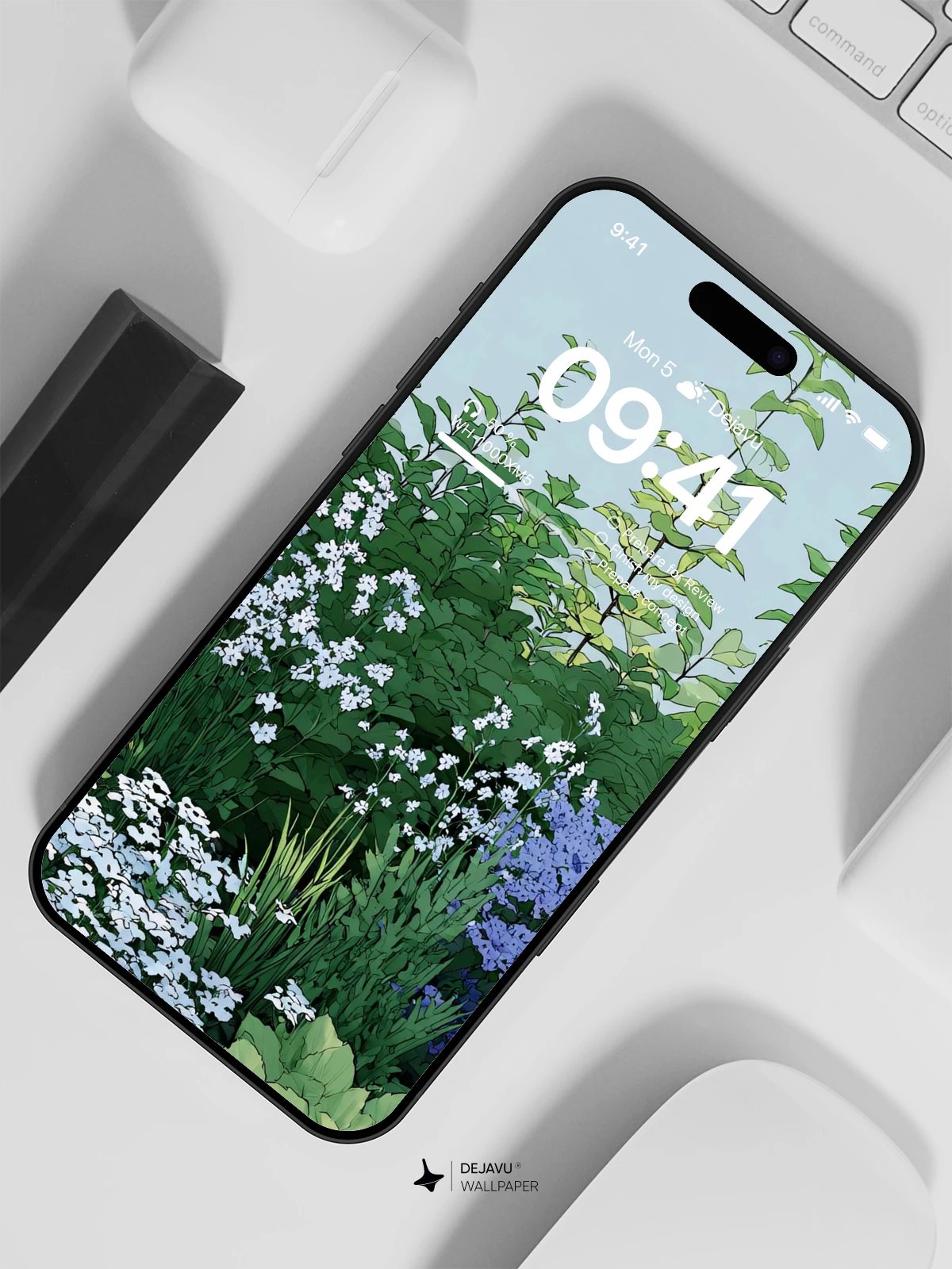 Garden Flower Wallpaper 4K for iPhone Lock Screen
