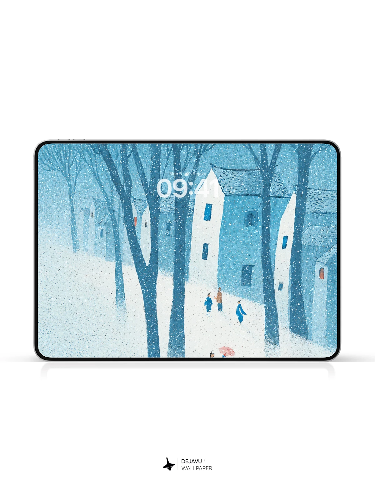 Winter Village Wallpaper 4K for iPhone Lock Screen