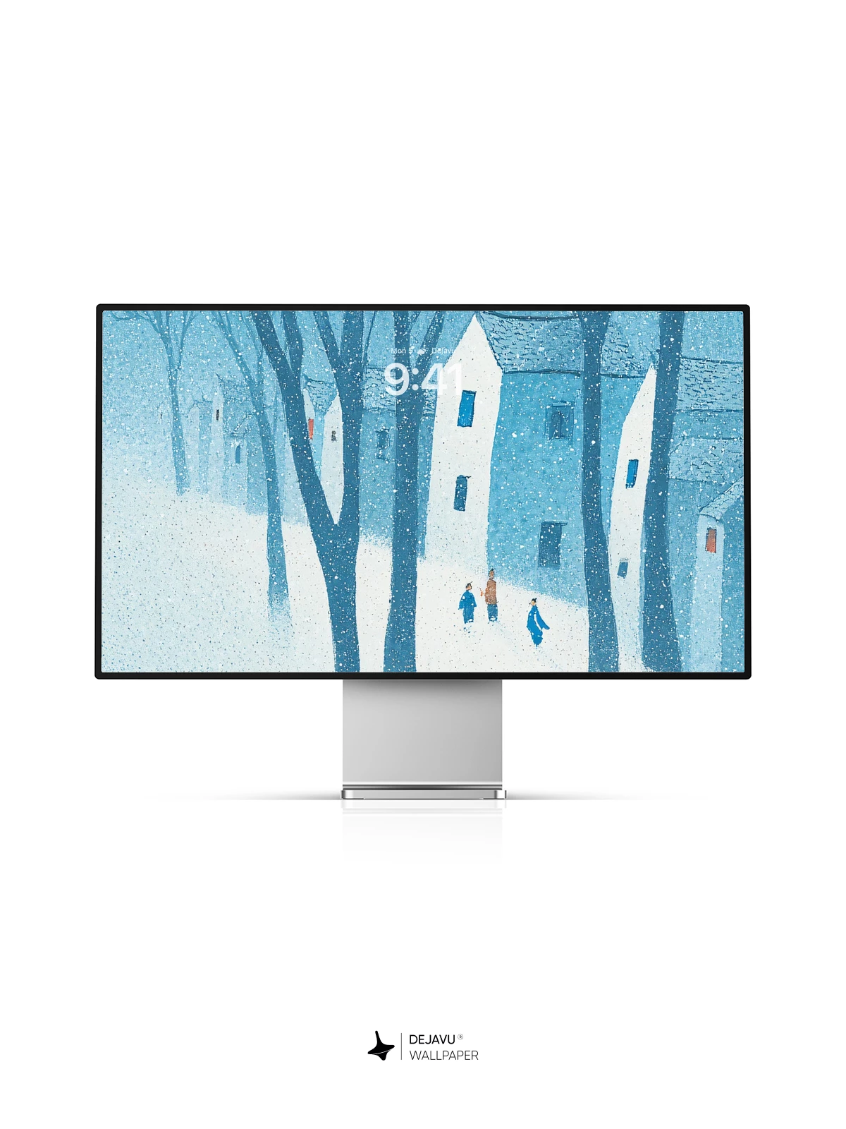 Winter Village Wallpaper 4K for iPhone Lock Screen