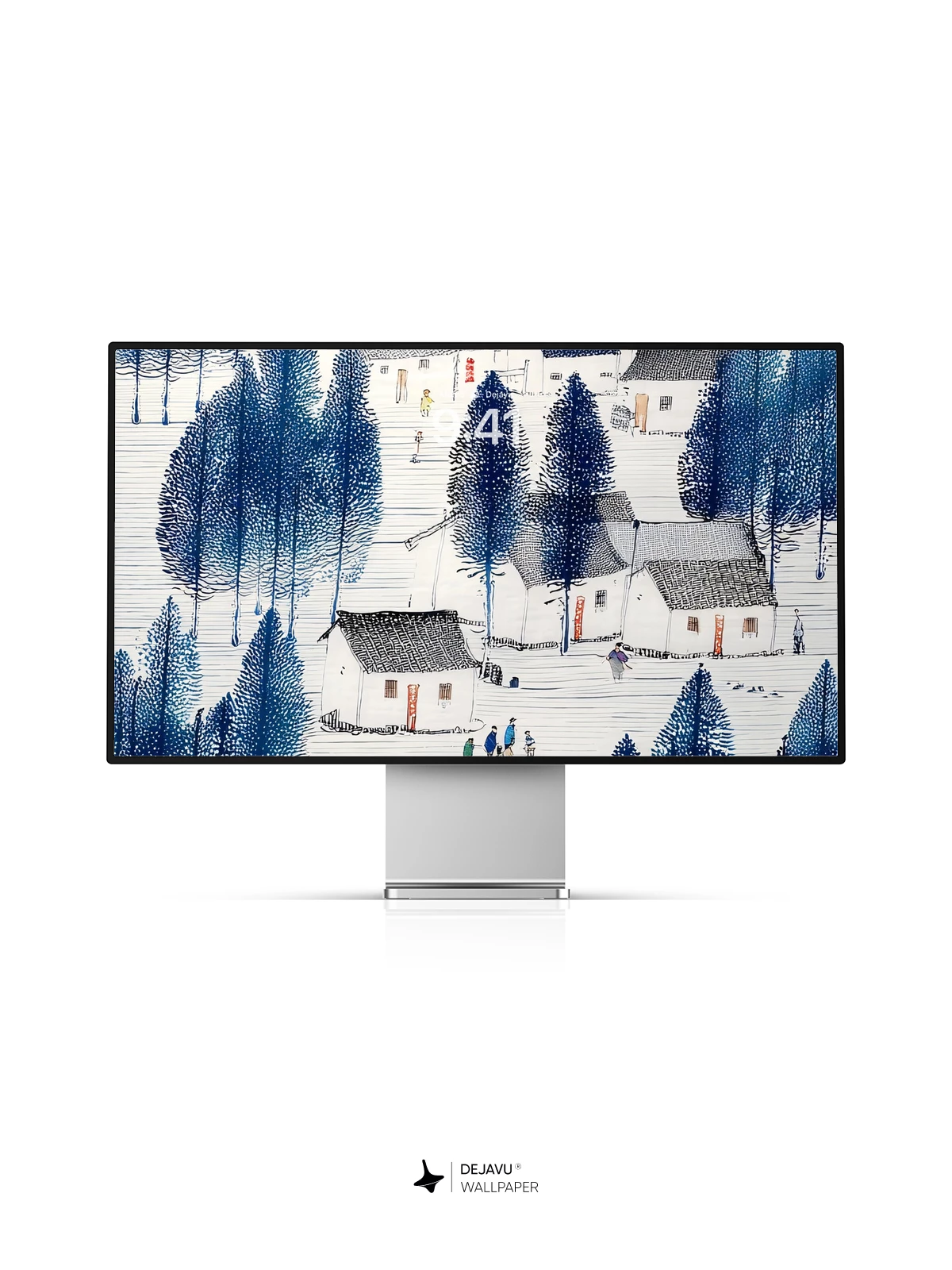 Winter Village Wallpaper 4K for iPhone Lock Screen