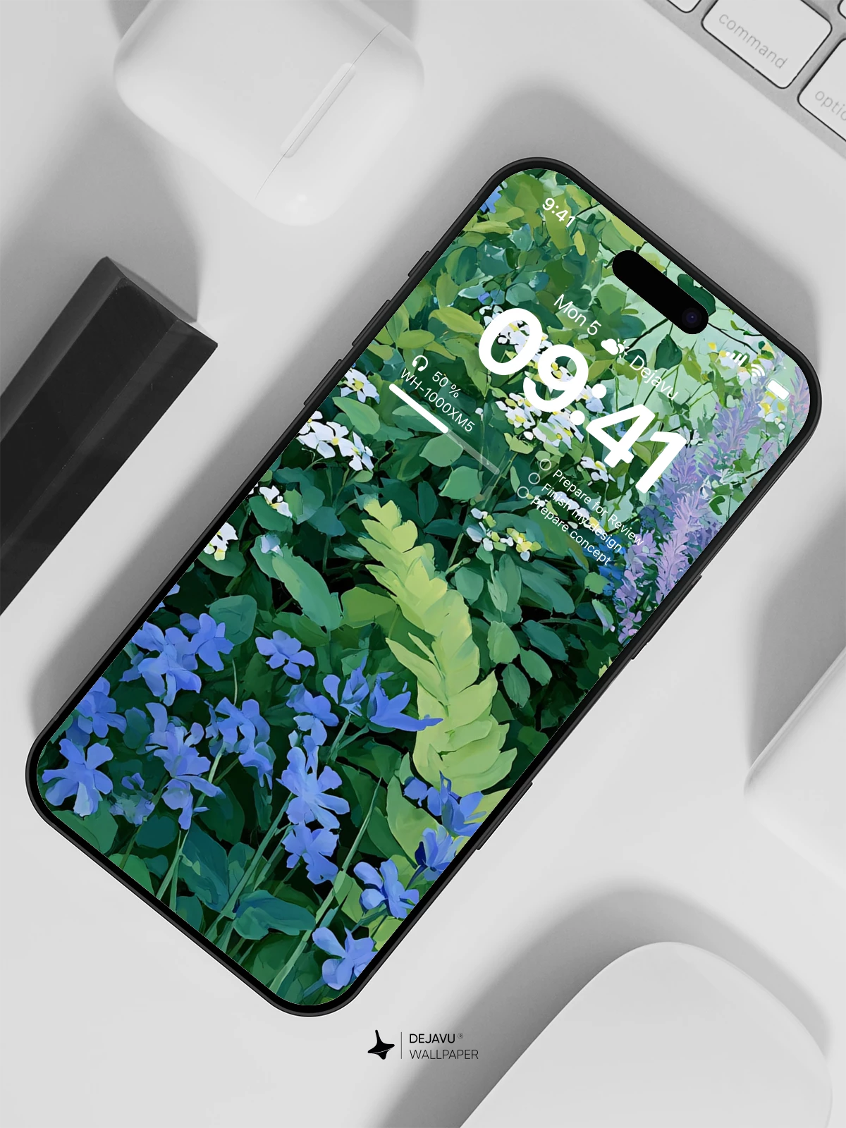 Floral Garden Wallpaper 4K for iPhone Lock Screen