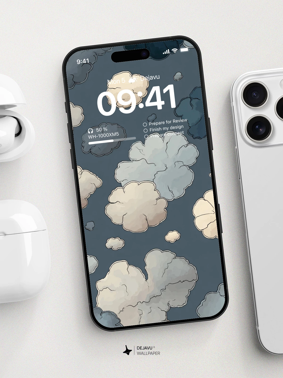 Cloudy Sky Wallpaper 4K for iPhone Lock Screen