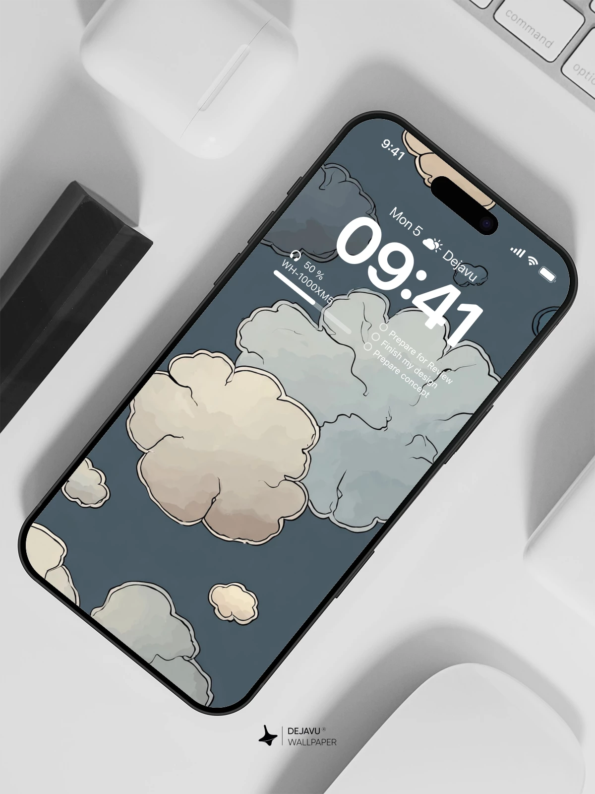 Cloudy Sky Wallpaper 4K for iPhone Lock Screen