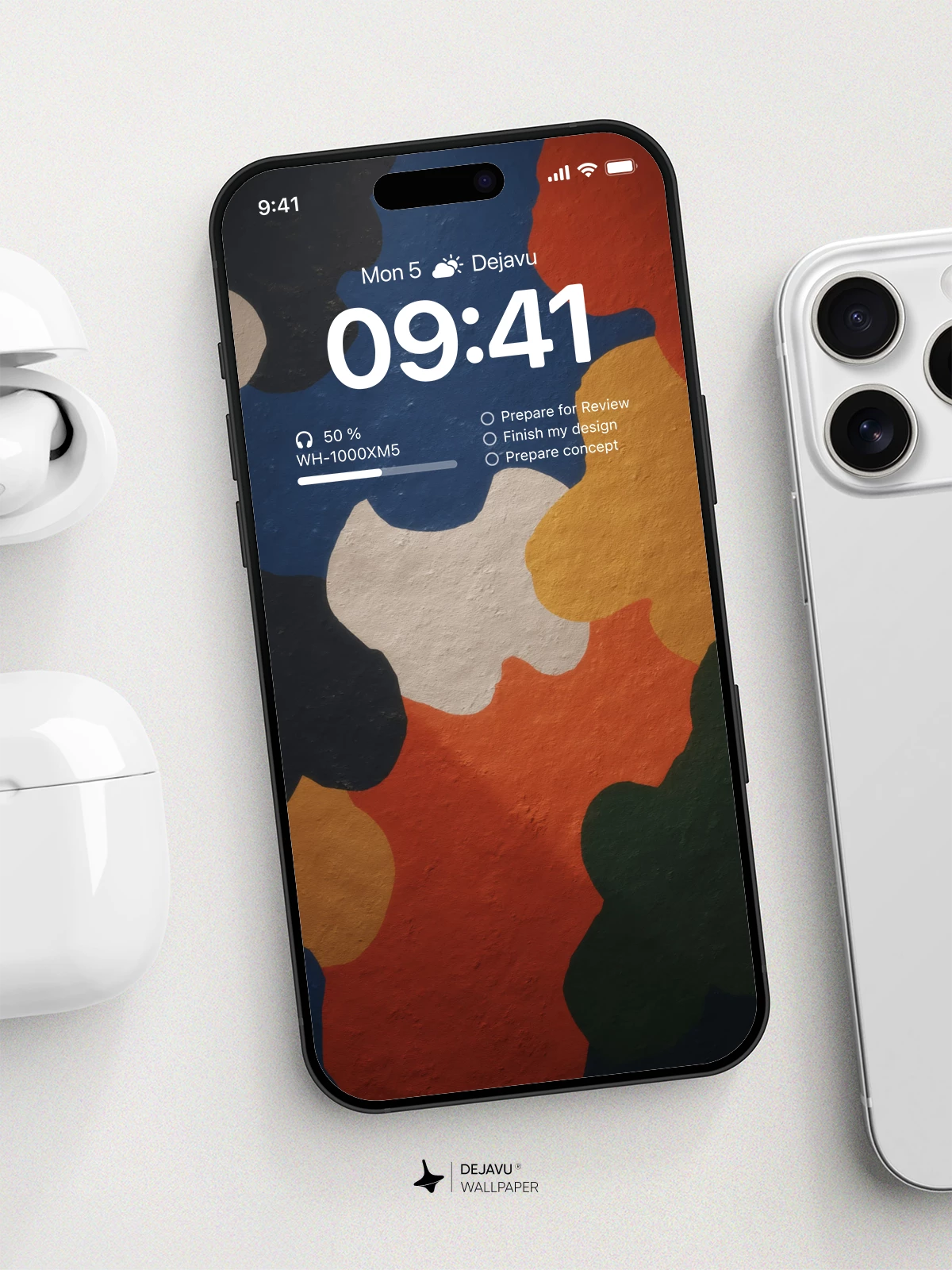 Abstract Colorful Wallpaper 4K for iPhone Lock Screen