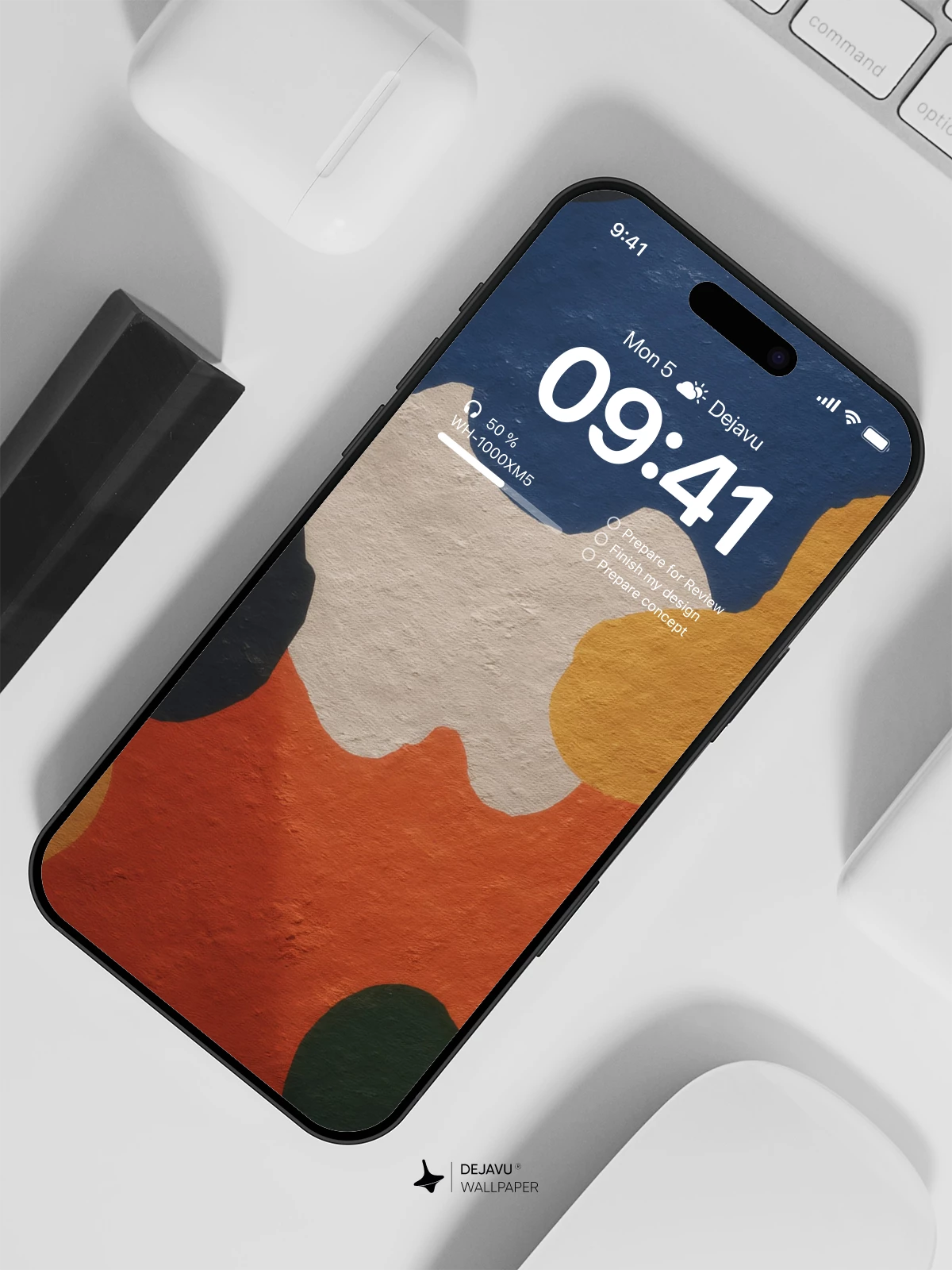Abstract Colorful Wallpaper 4K for iPhone Lock Screen