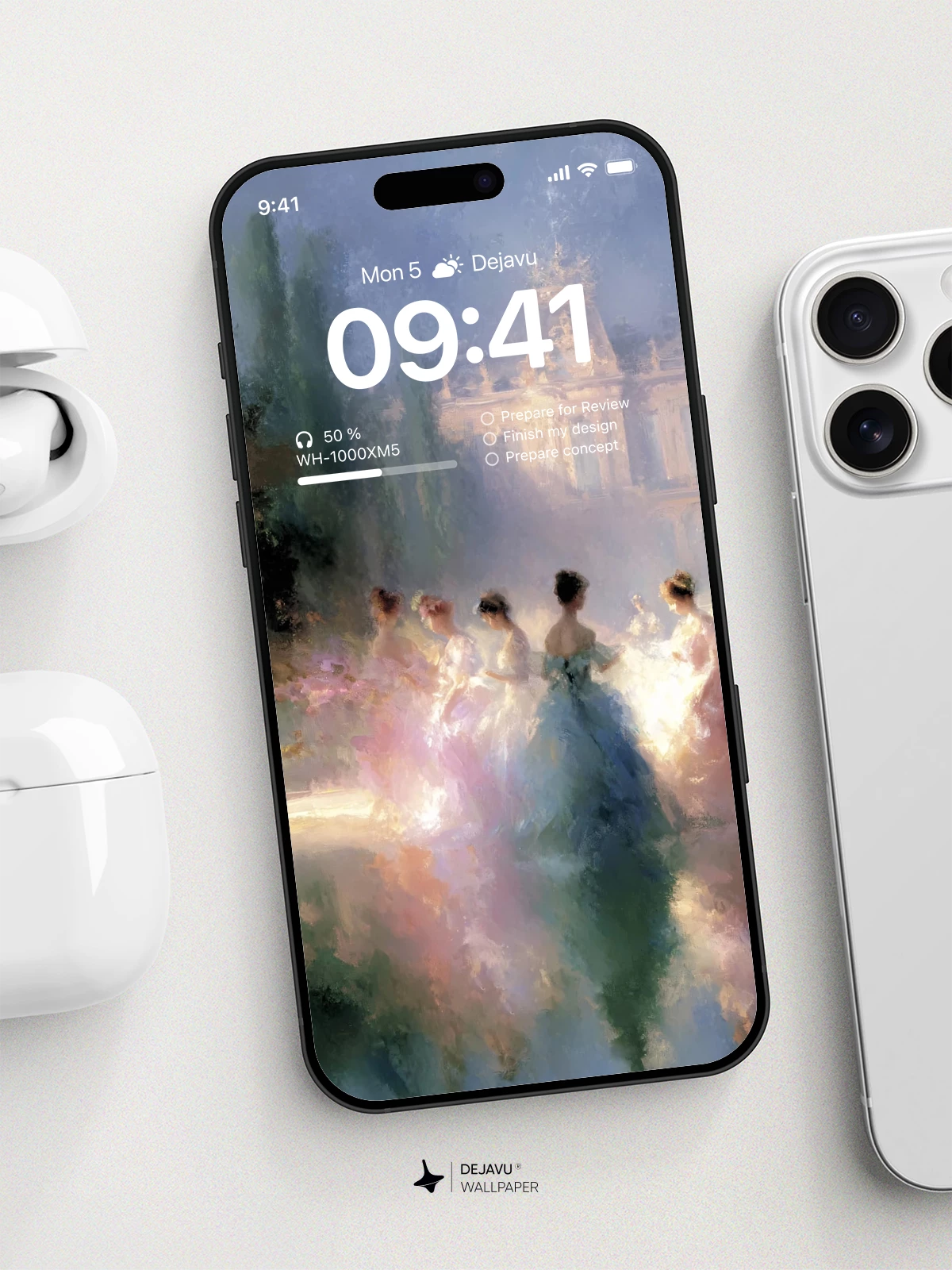 Elegant Ballroom Scene Wallpaper 4K for iPhone Lock Screen