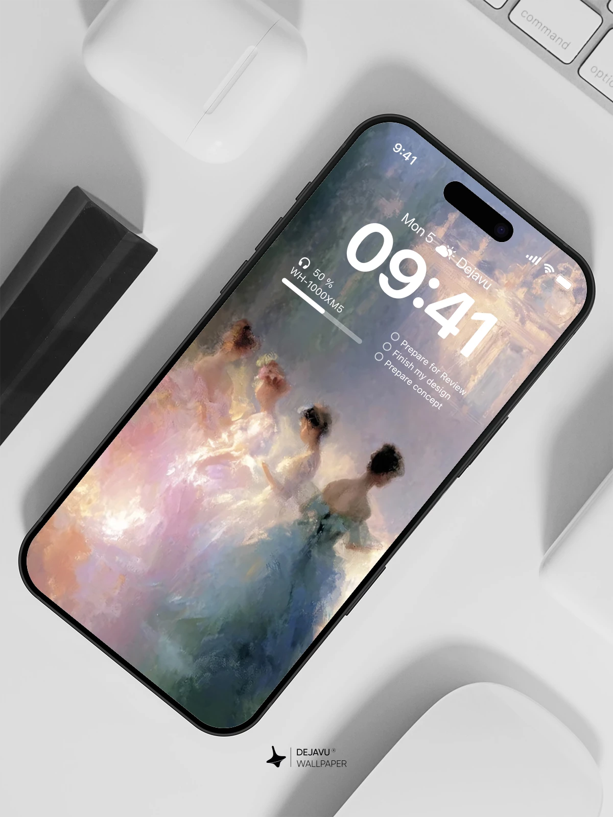 Elegant Ballroom Scene Wallpaper 4K for iPhone Lock Screen