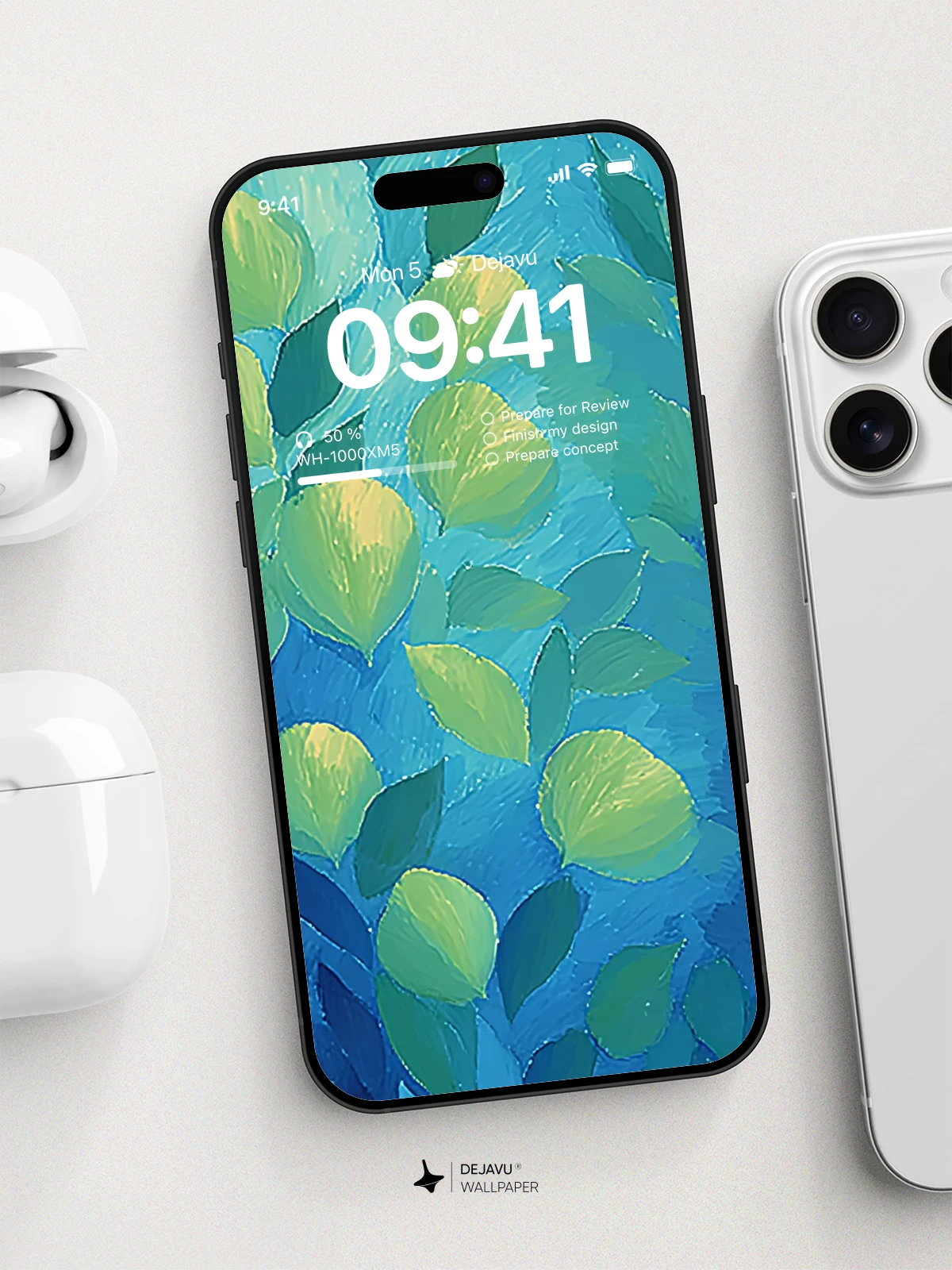 Green Leaf Wallpaper 4K for Mobile Background