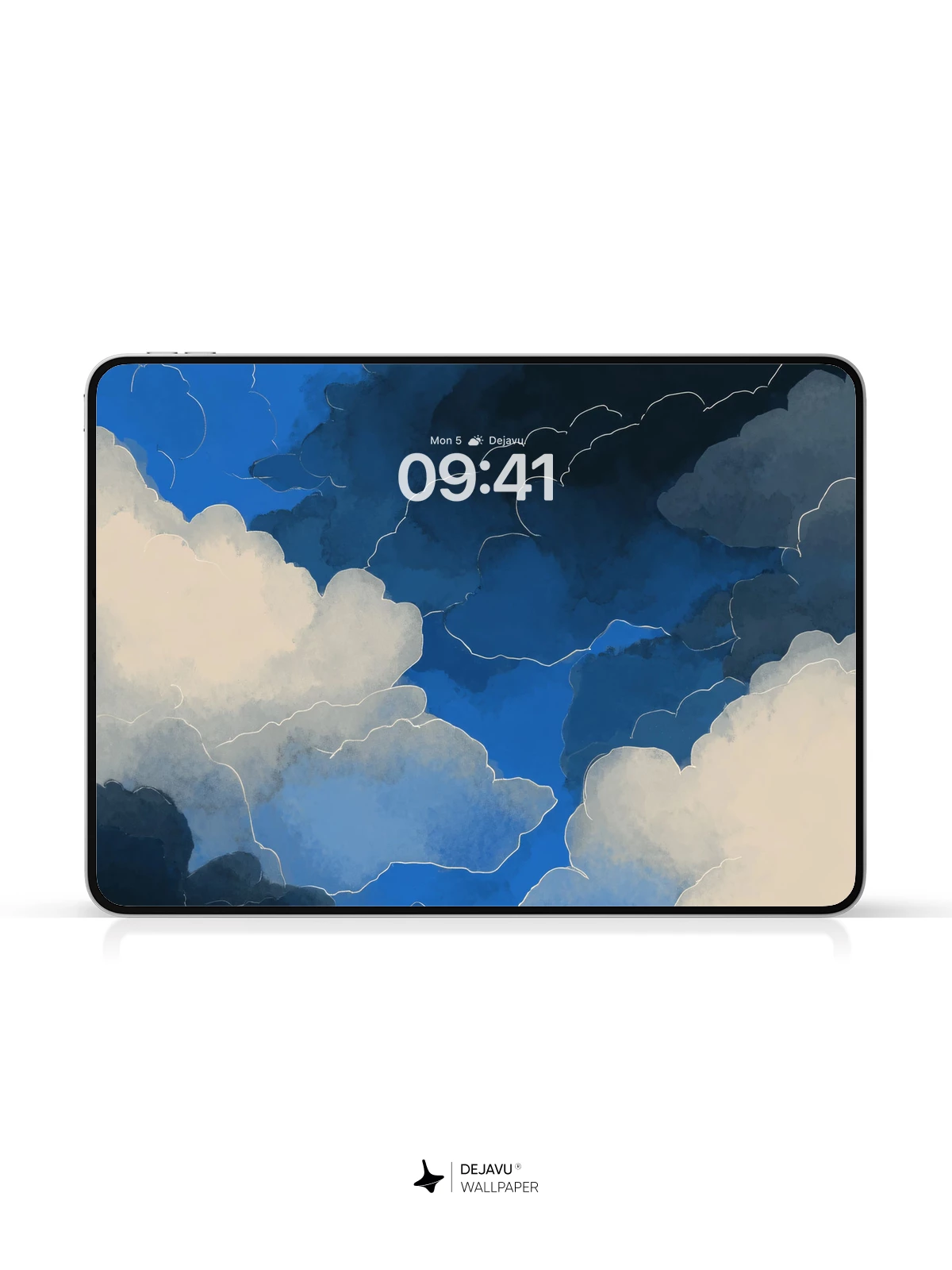 Abstract Cloud Wallpaper 4K for iPhone Lock Screen