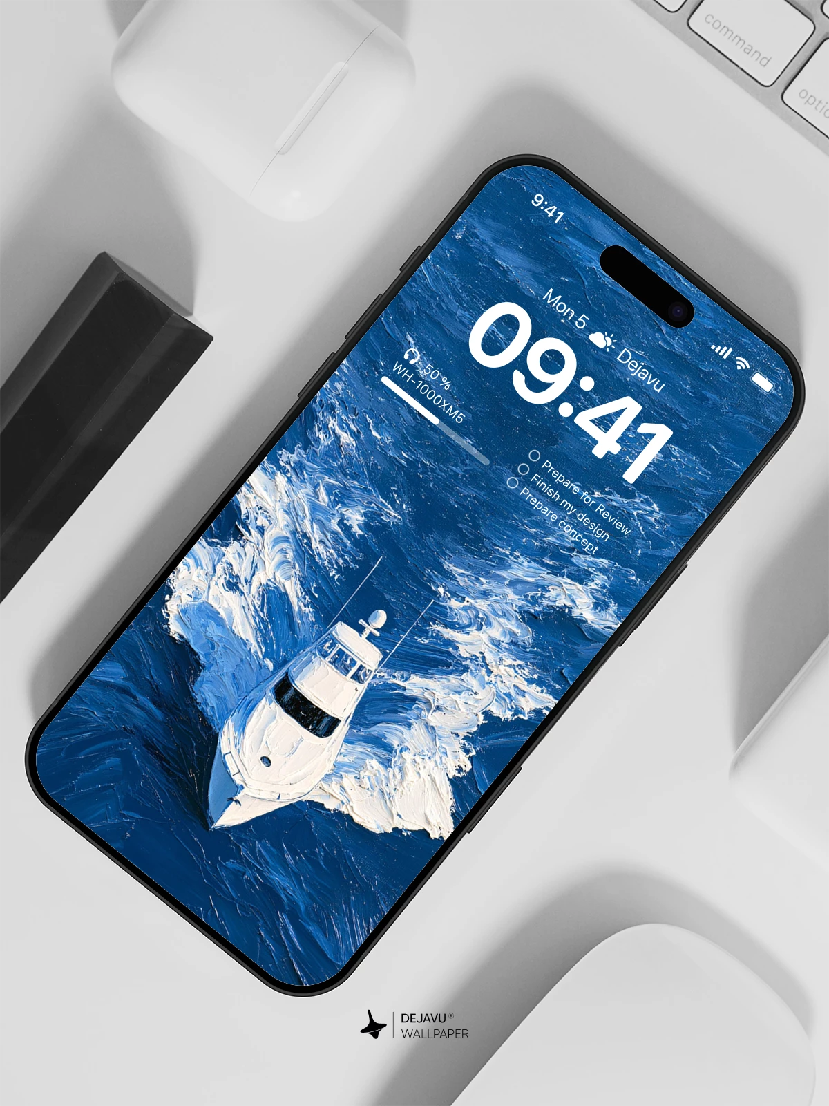 Yacht Ocean Wallpaper 4K for iPhone Lock Screen