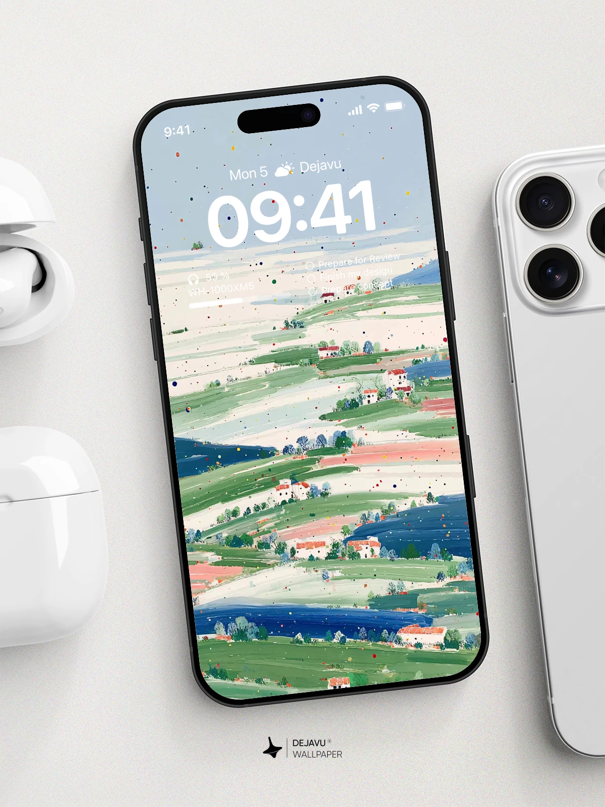 Colorful Landscape Wallpaper 4K for iPhone Lock Screen