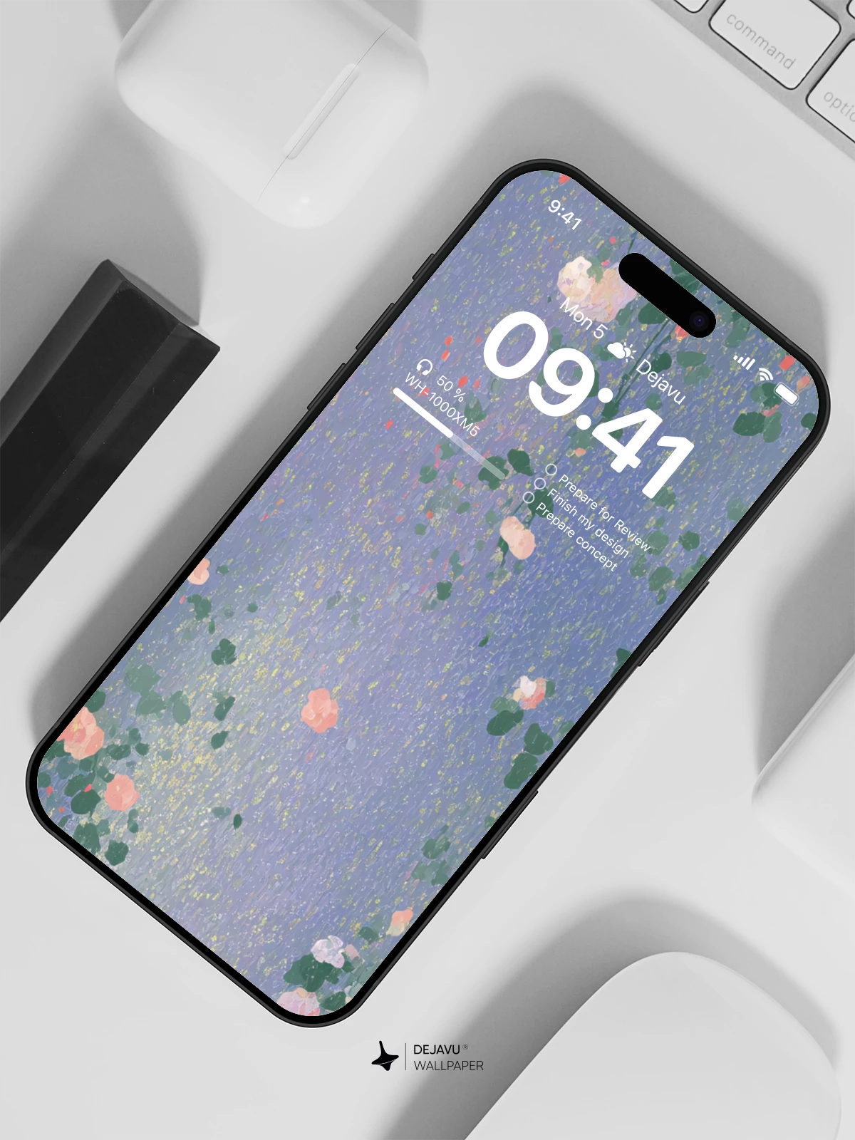 Floral Vine Wallpaper 4K for iPhone Lock Screen