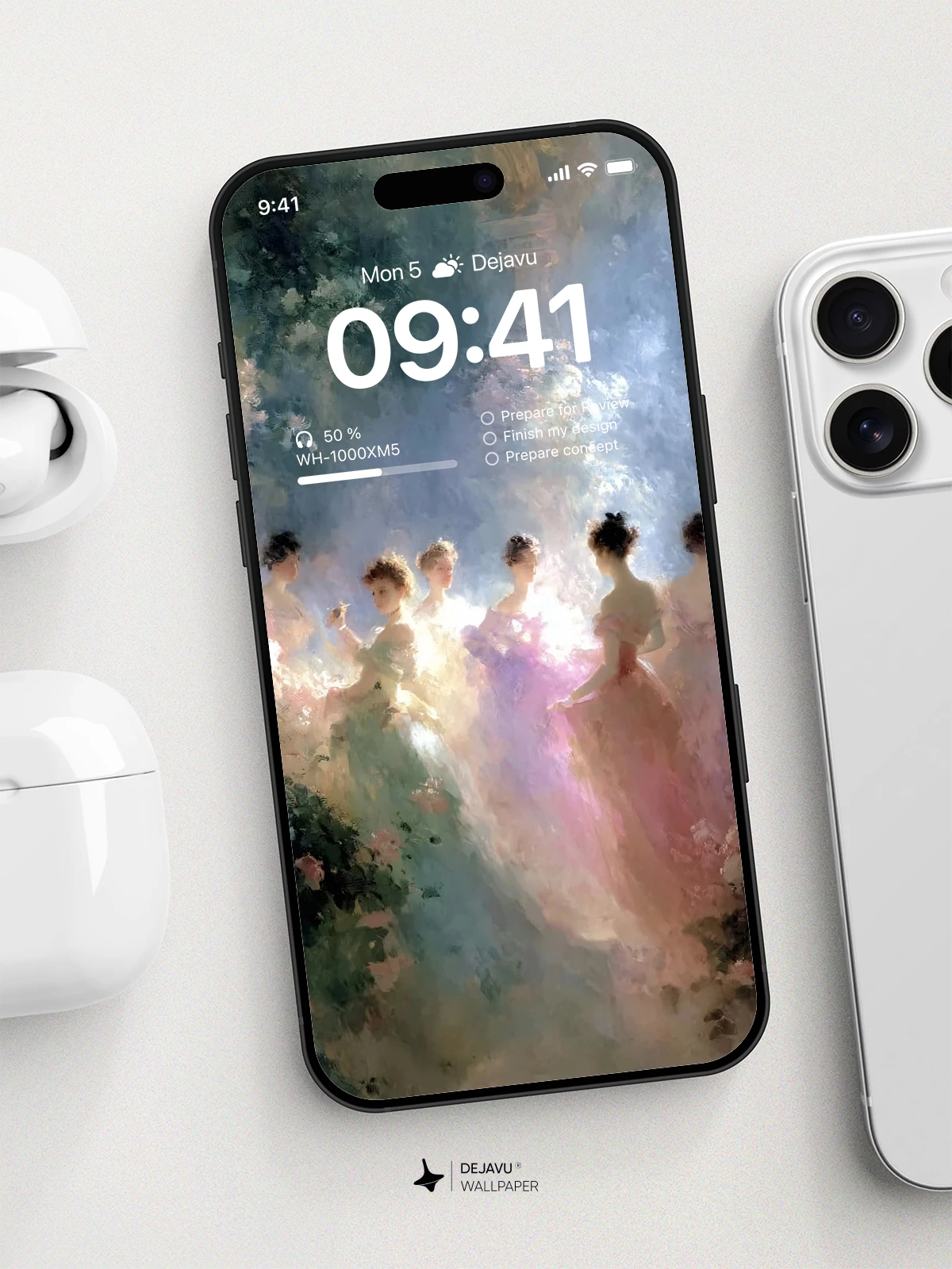 Elegant Victorian Ladies Wallpaper 4K for iPhone Lock Screen