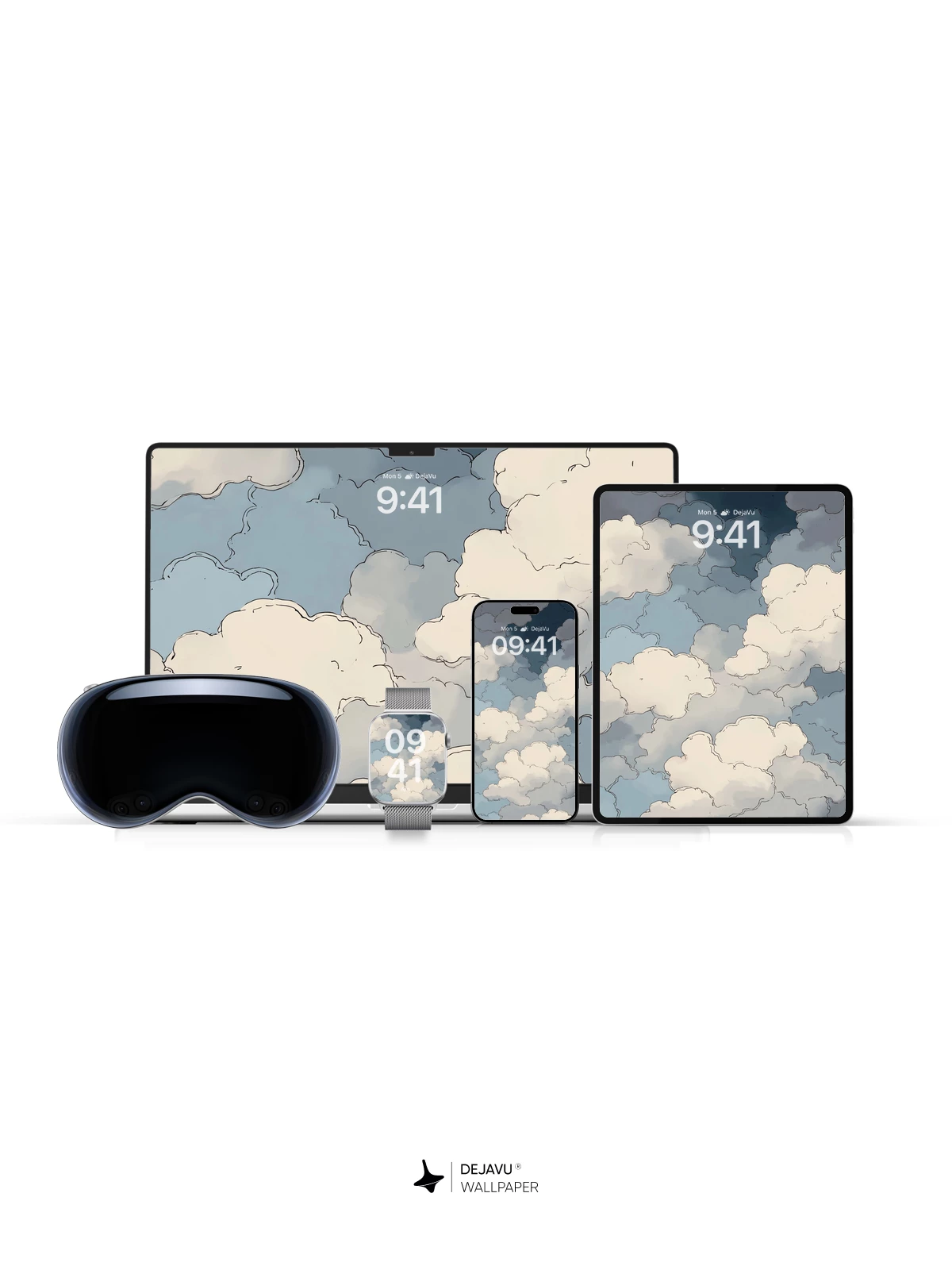 Cloudy Sky Wallpaper 4K for iPhone Lock Screen